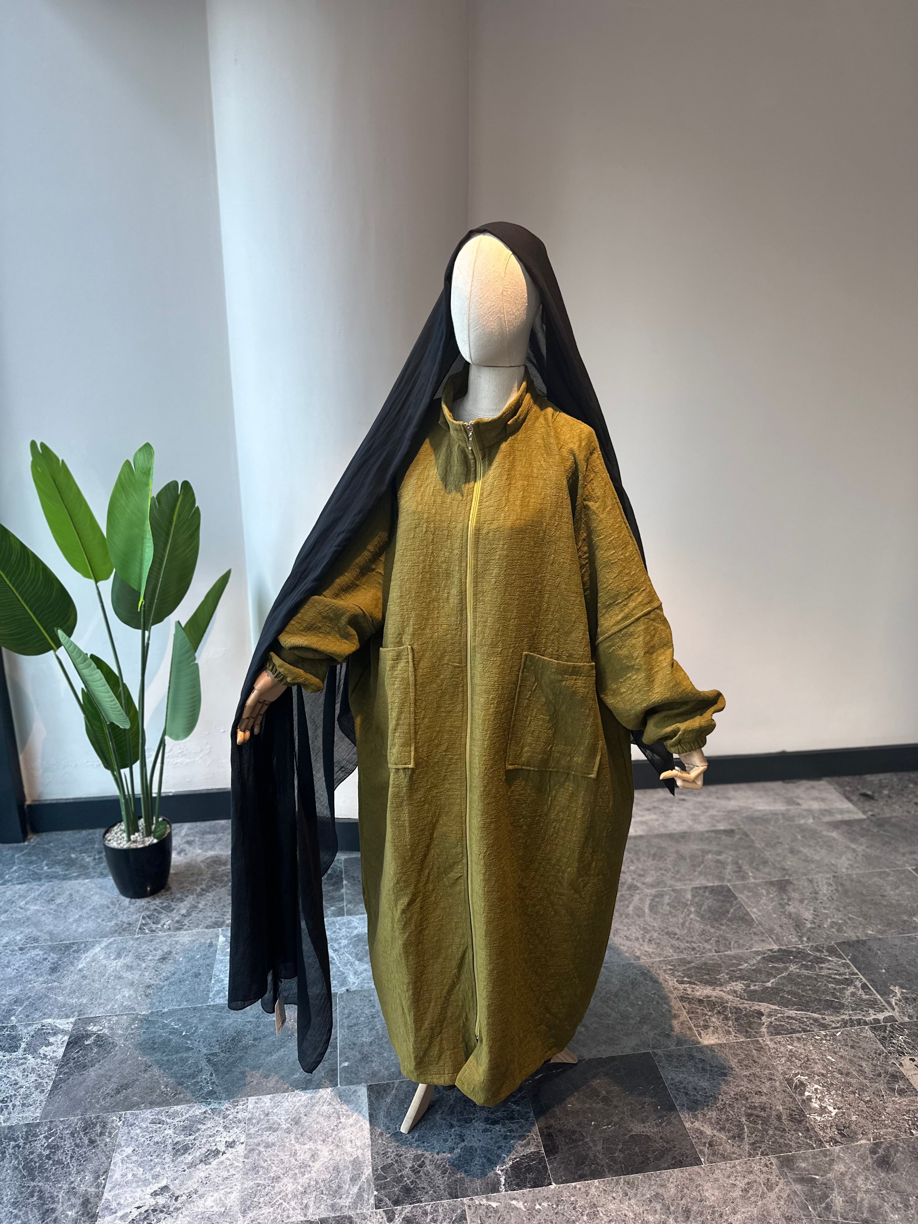 Jakar panço kaban -yağ yeşil | Fermuar