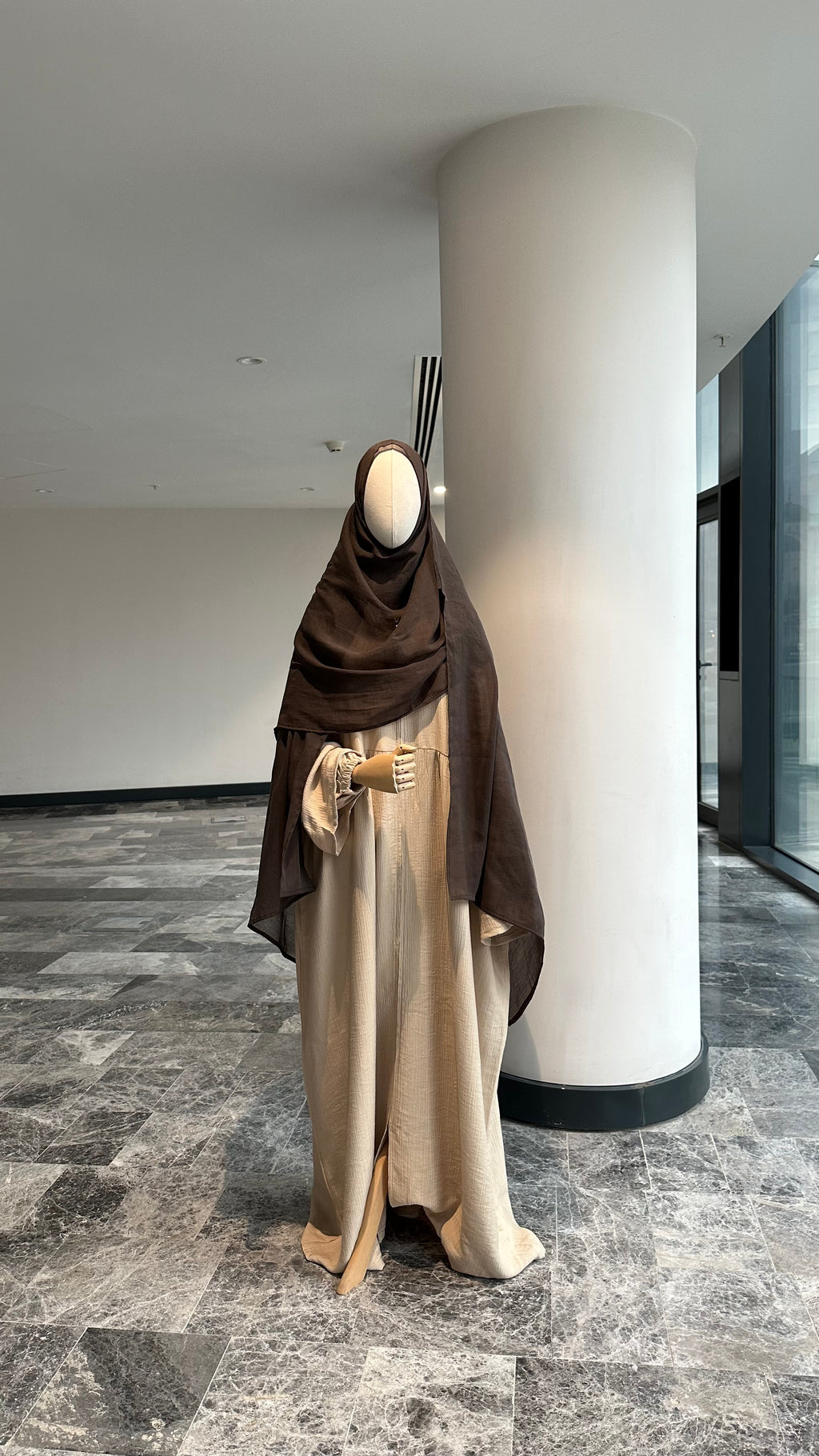 Kum beji -Robalı umre takımı  - ferace | pantolon