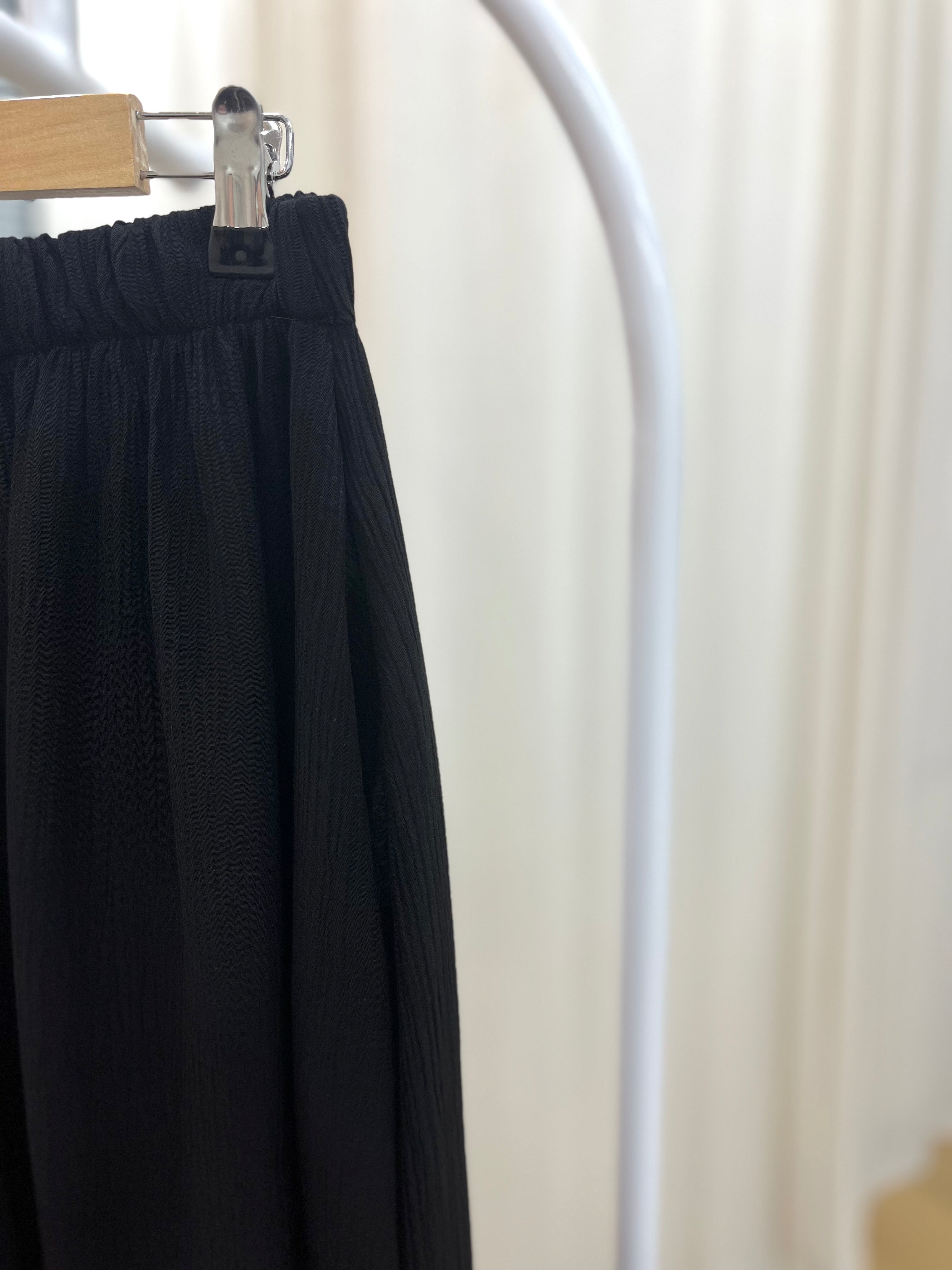 Bürümcük etek -siyah