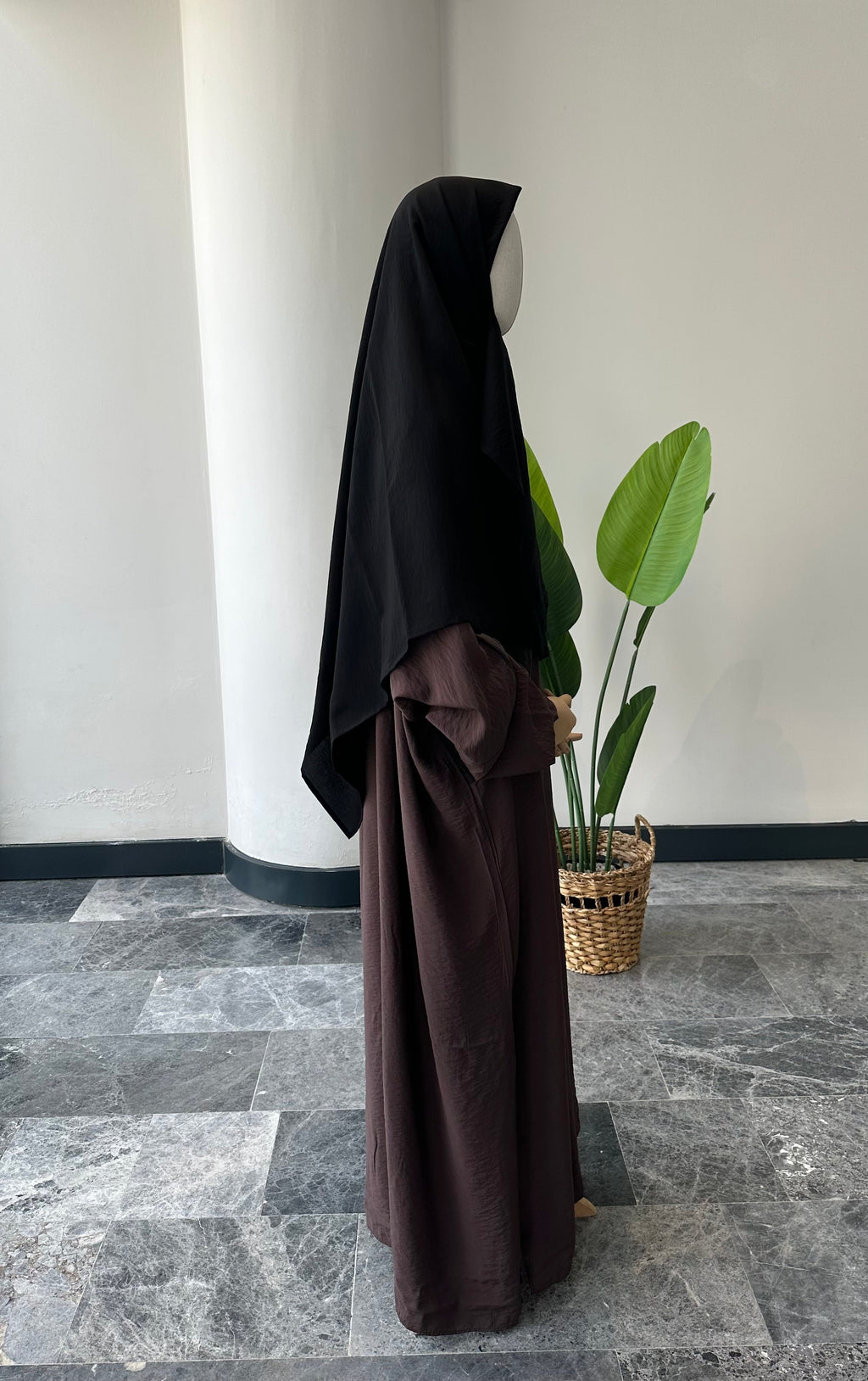 Tencel Kupra/ Eşarp - Siyah|110*110