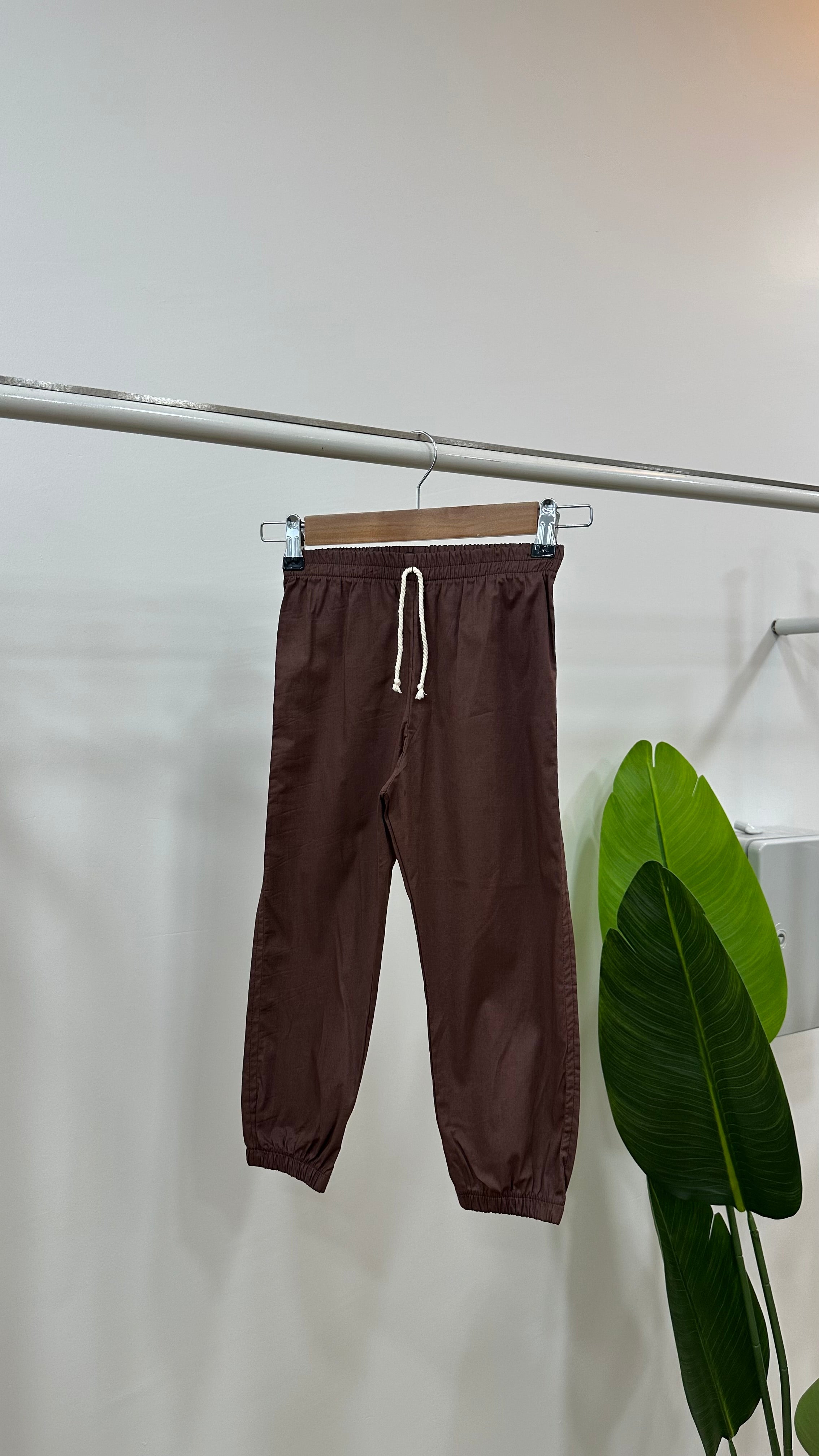 Keten Kahve/ Çocuk pantolonu-3 yaş