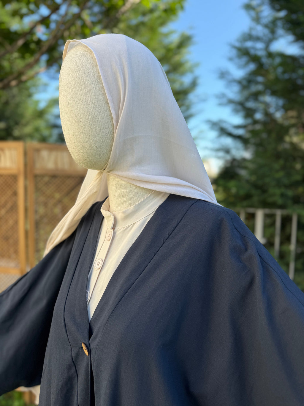 Hüma abaya - lacivert