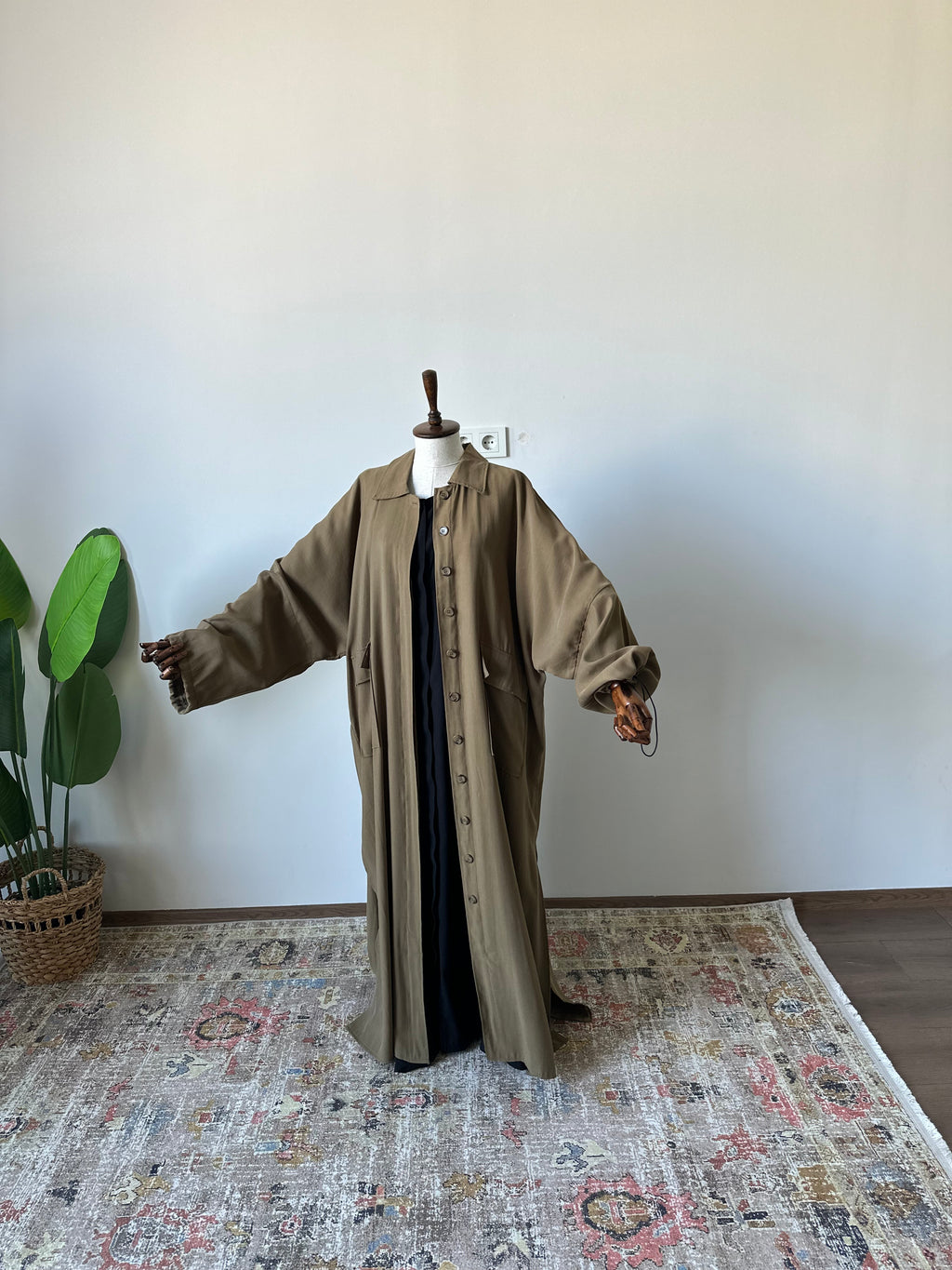 Tensel Pamuk Gabardin/Ferpa- Haki