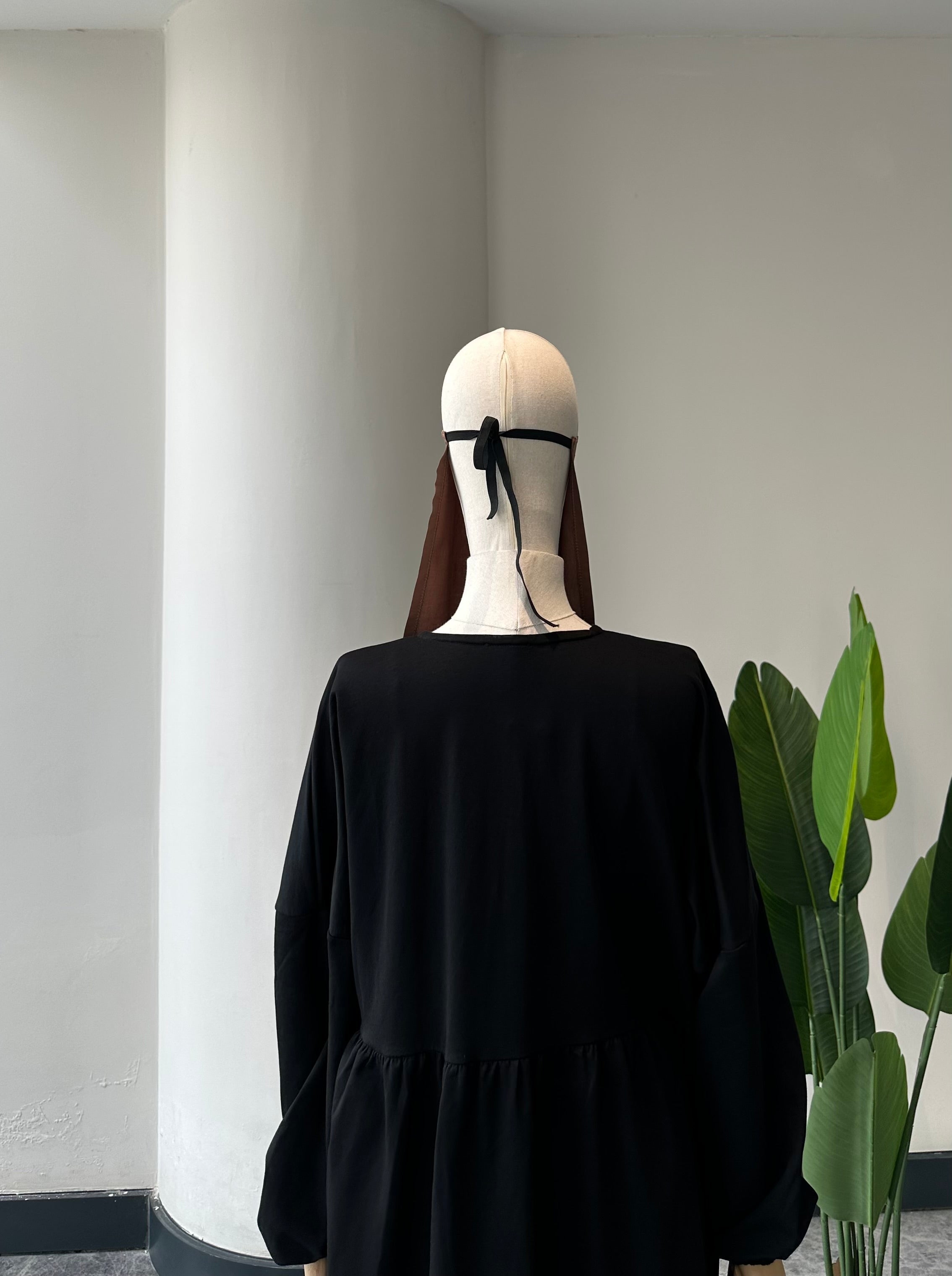 Bambu Viskon /İç peçe  - Kahve