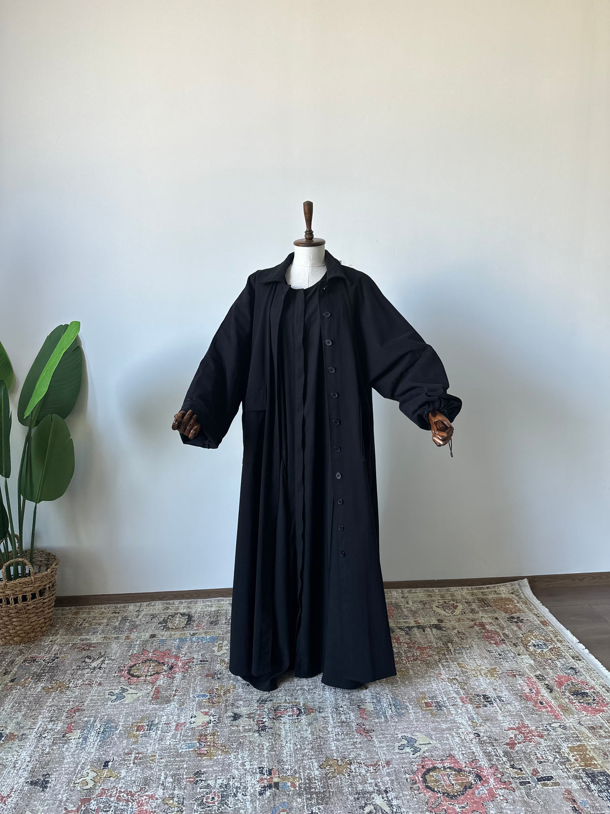 Pamuk Gabardin/ Ferpa-Siyah