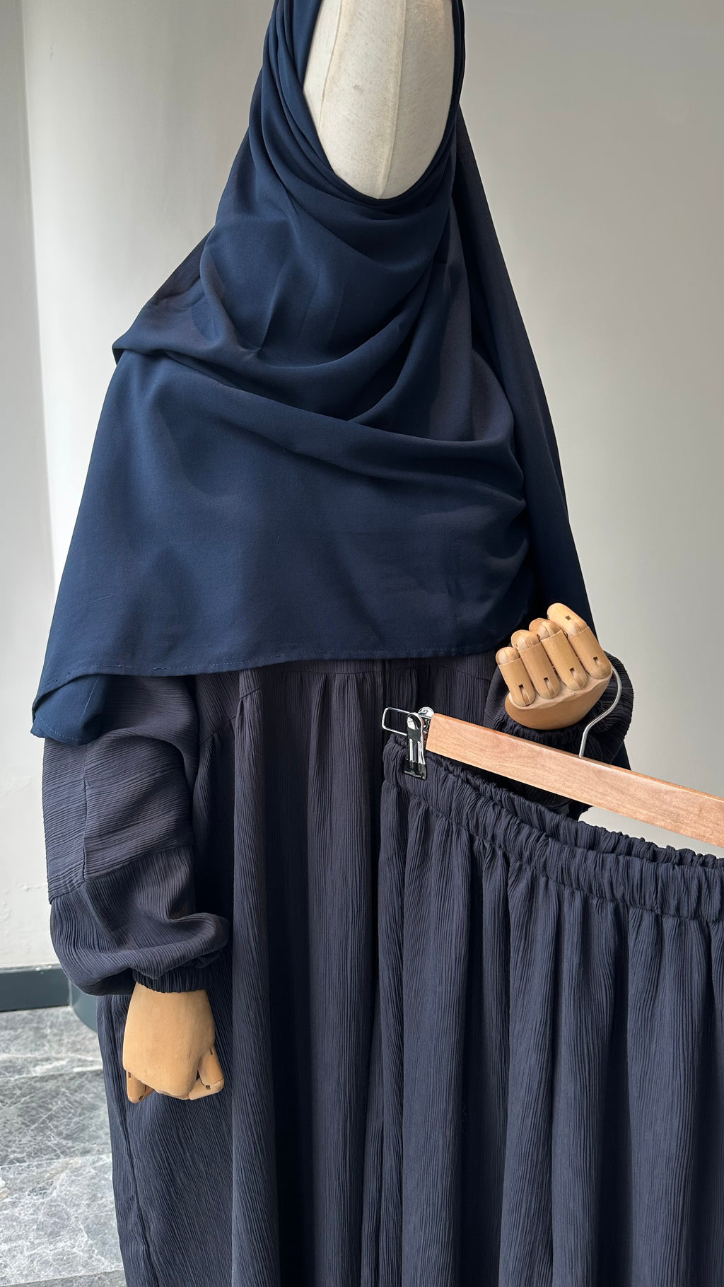 Robalı umre takımı lacivert - ferace | pantolon