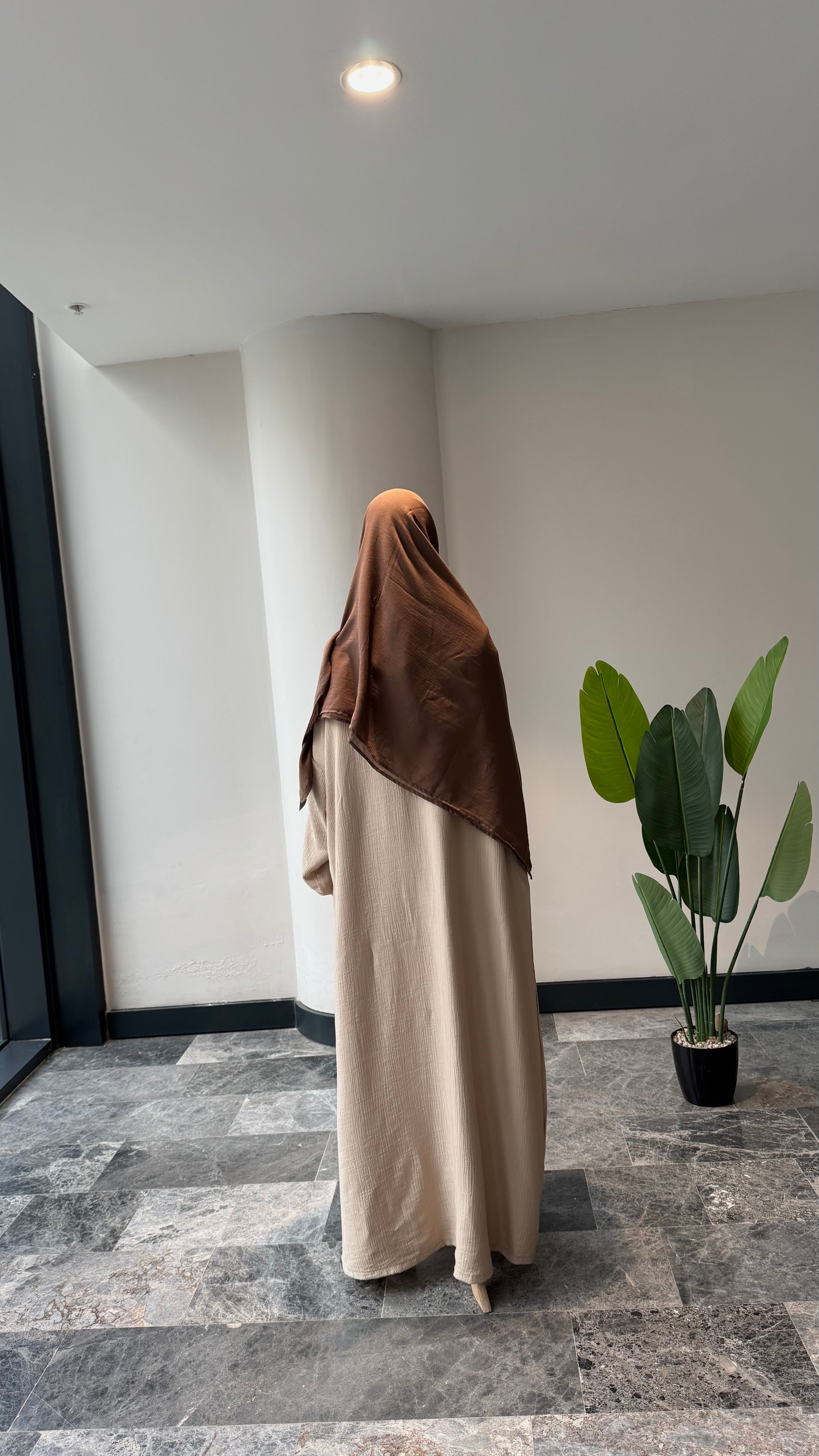 Kum beji-Robasız  umre takımı- ferace | pantolon