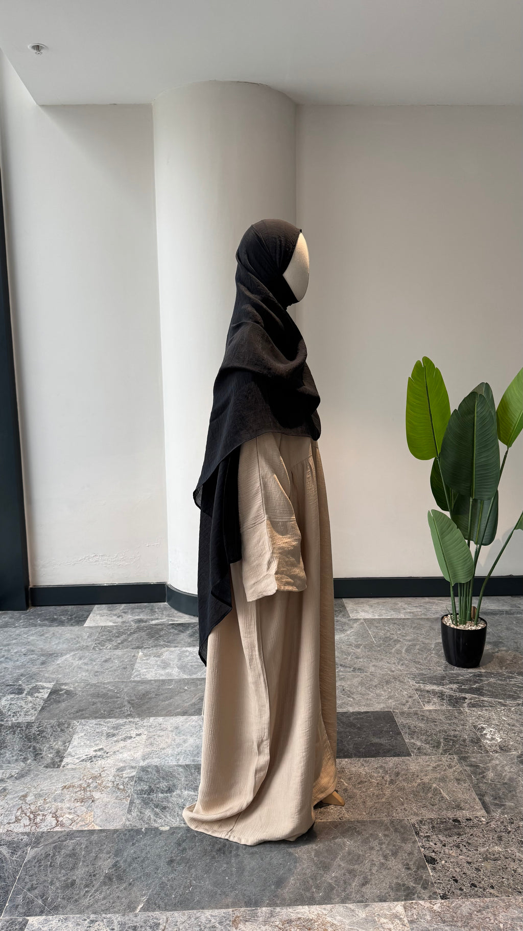 Kum beji -Robalı umre takımı  - ferace | pantolon