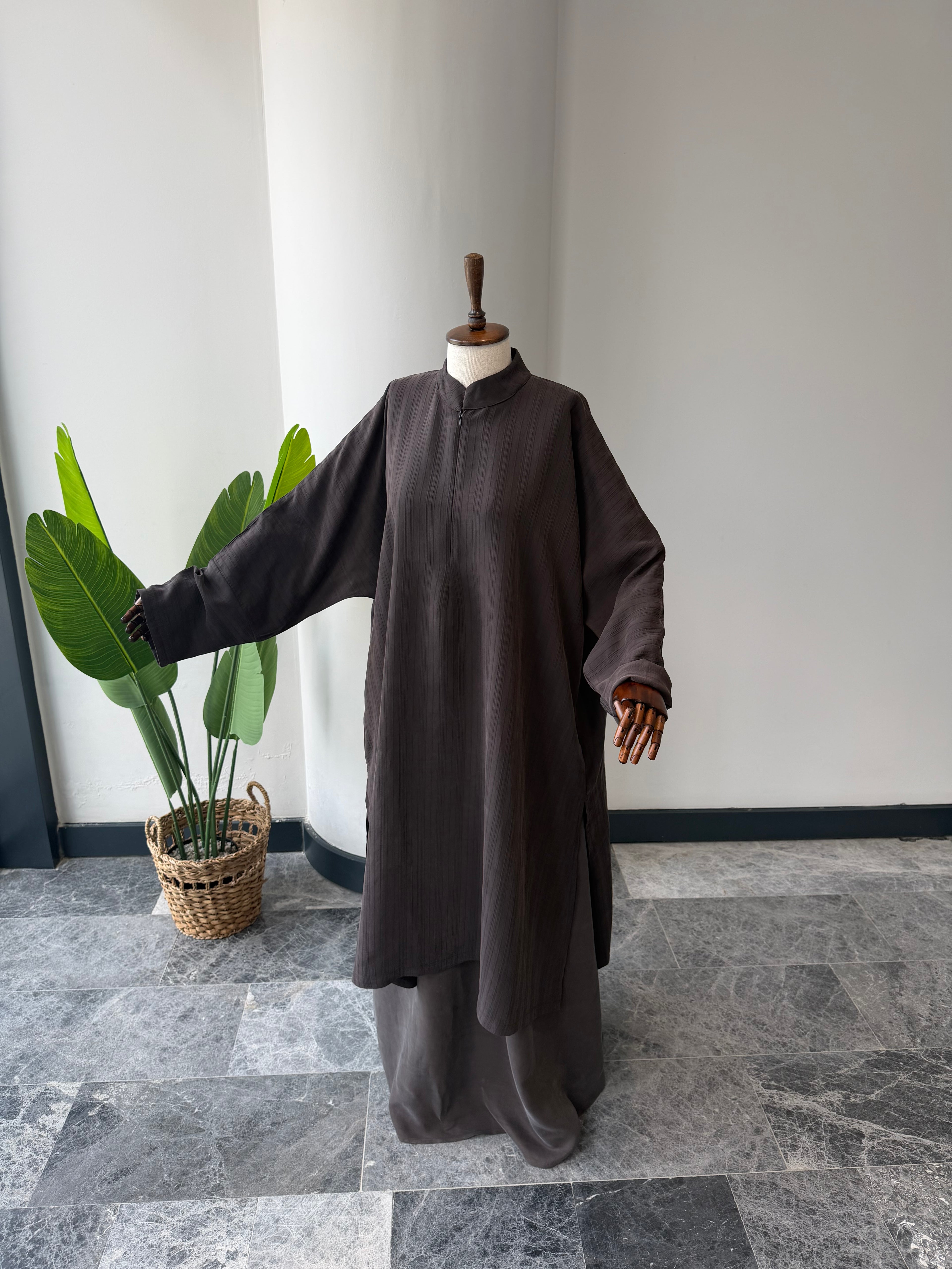 Otantik kahve takım  - abaya kol