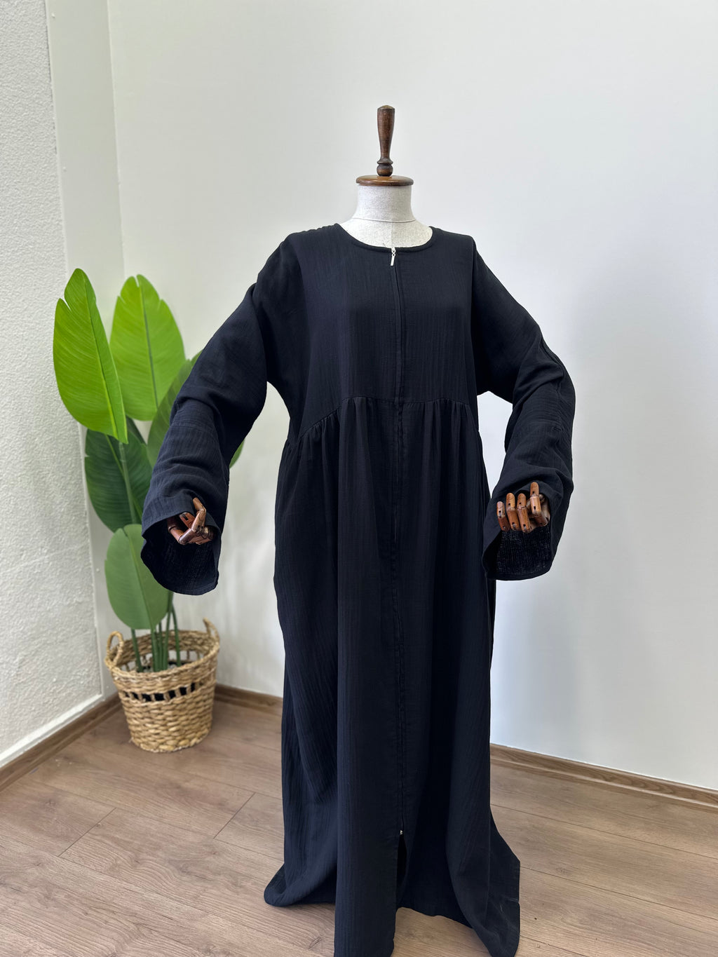 Müslin Robalı/ Ferace - Siyah