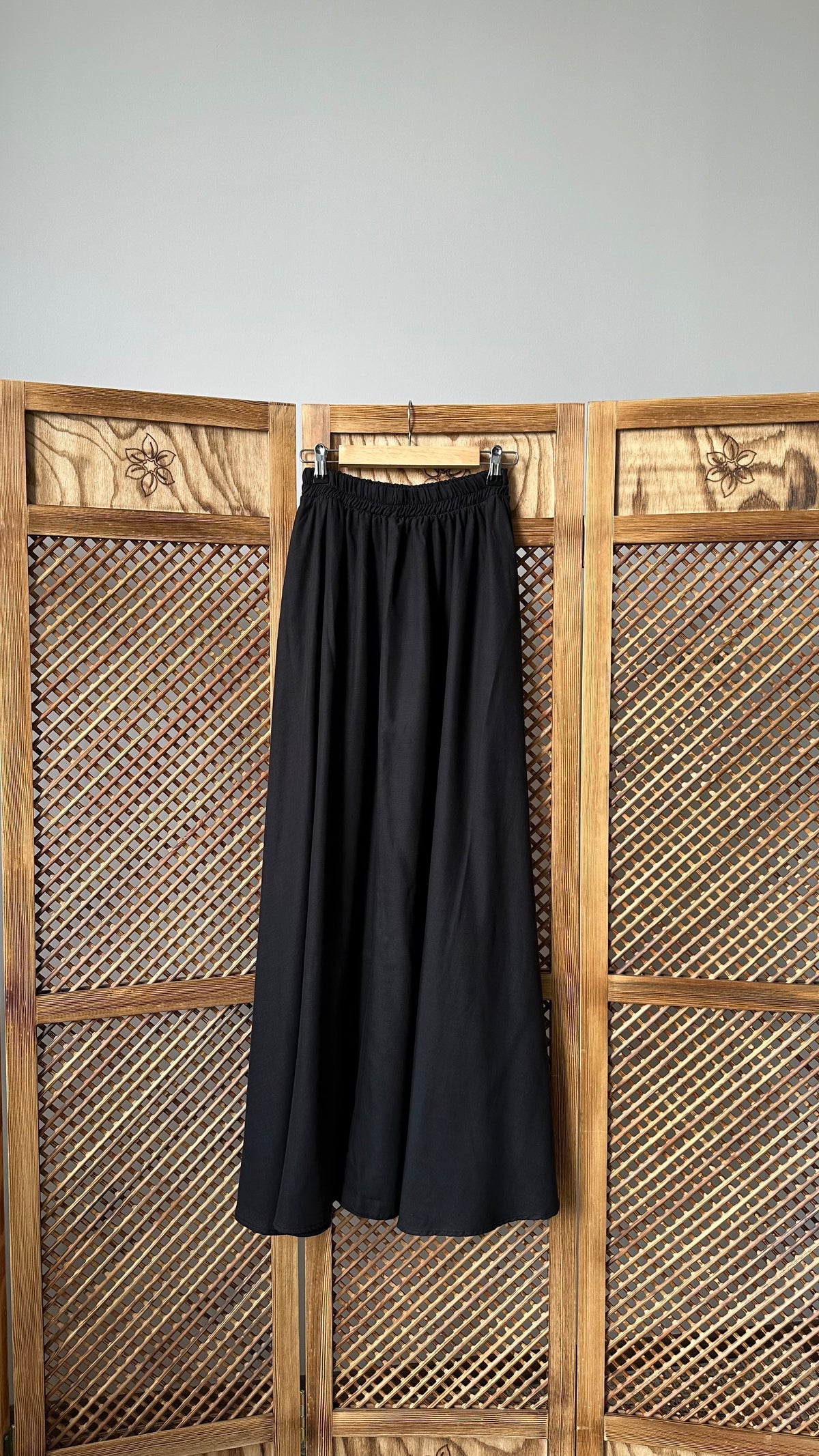 Gabardin/Amine Etek Takım-Siyah