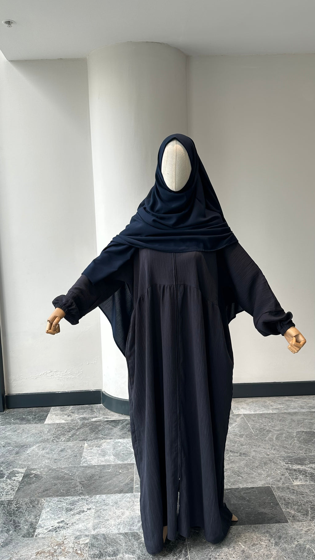 Robalı umre takımı lacivert - ferace | pantolon