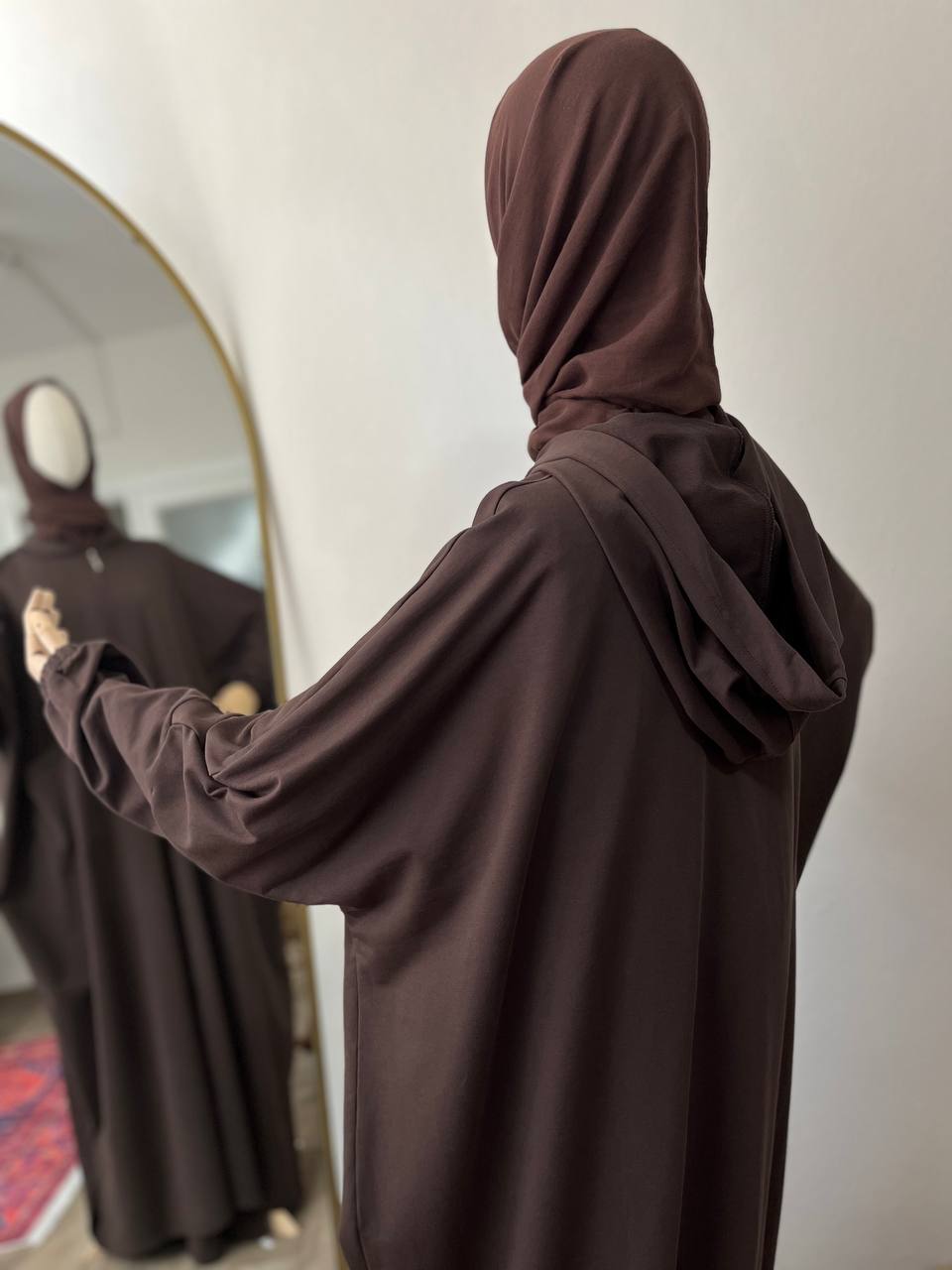 Sweat panço - kahve | fermuar