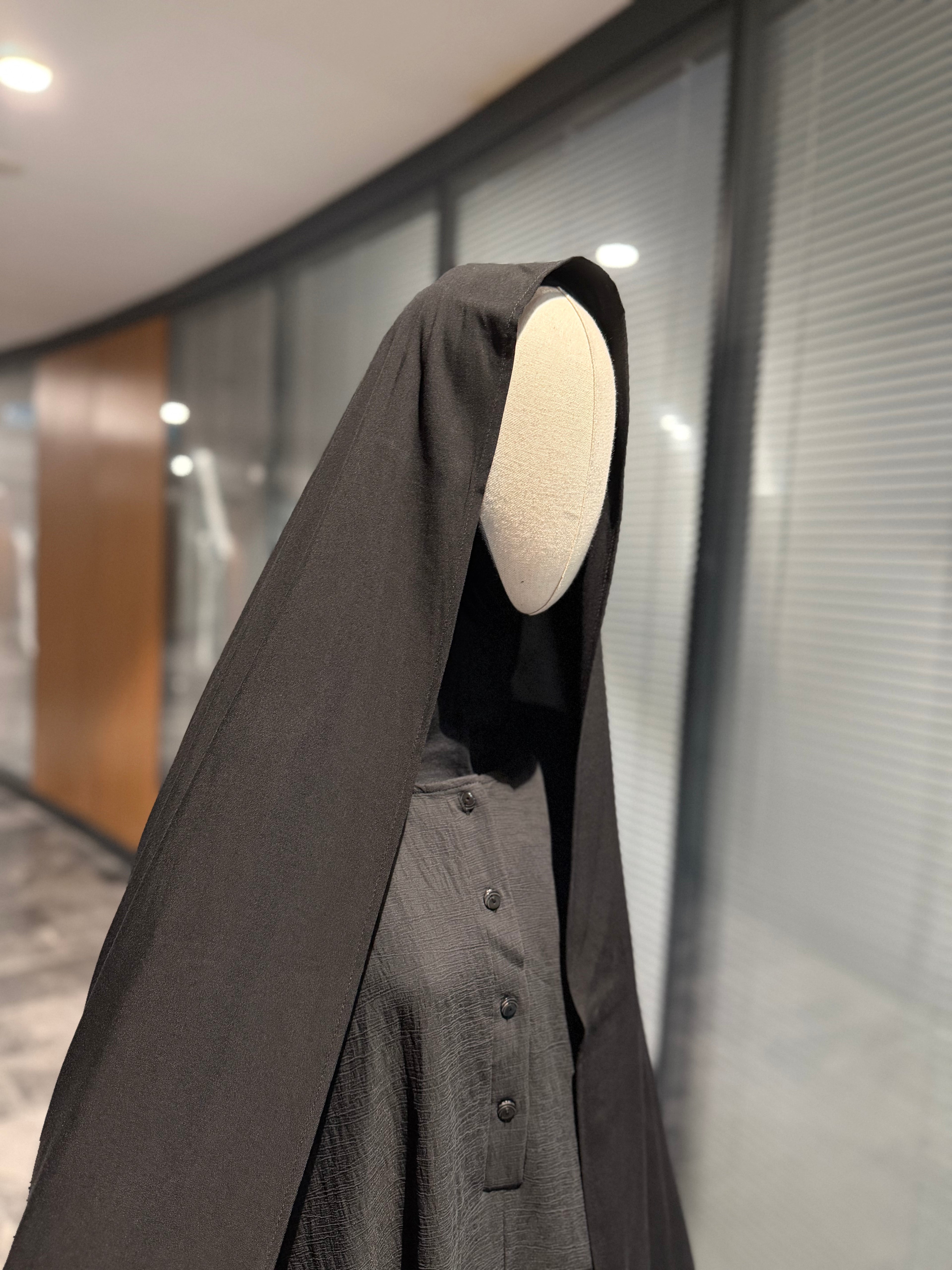 Hesna cilbab takımı -siyah