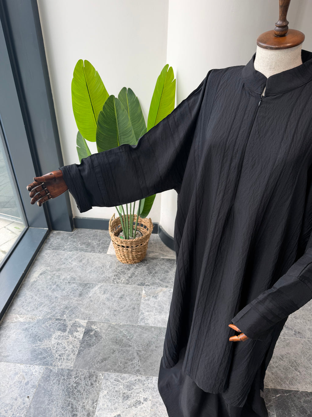 Otantik takım üstü -siyah|abaya kol