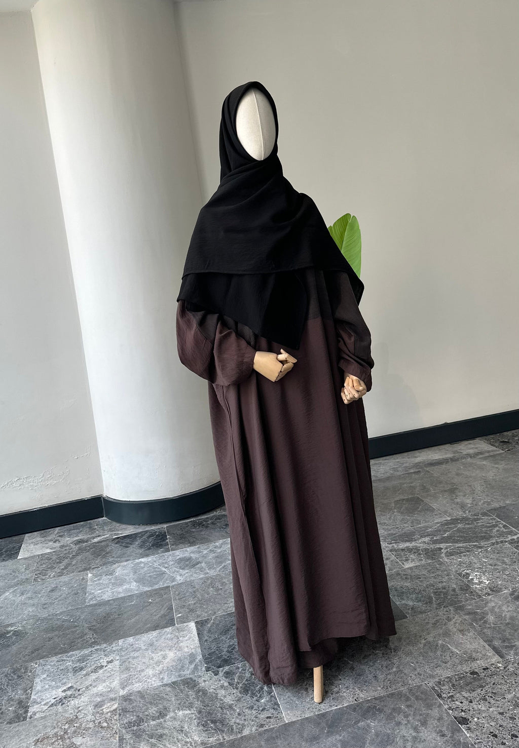 Tencel Kupra/ Eşarp - Siyah|110*110