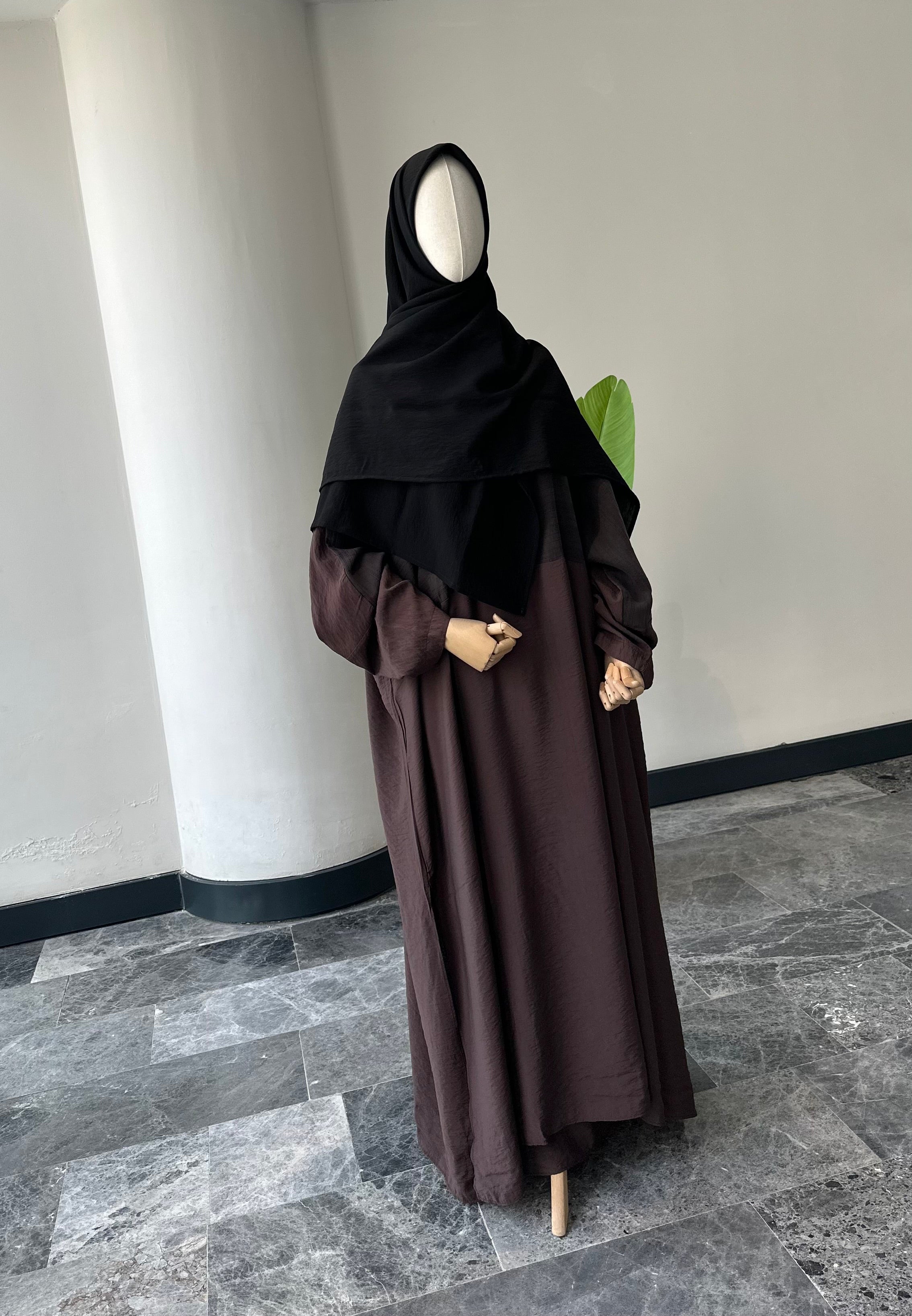 Tencel Kupra/ Eşarp - Siyah|110*110