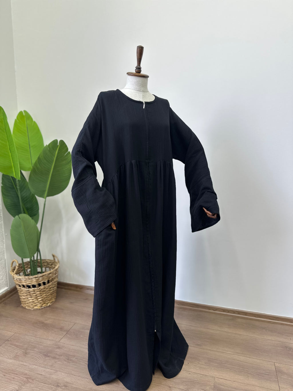 Müslin Robalı/ Ferace - Siyah