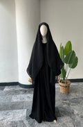 Premıum organze/eşarp-Siyah 140cm