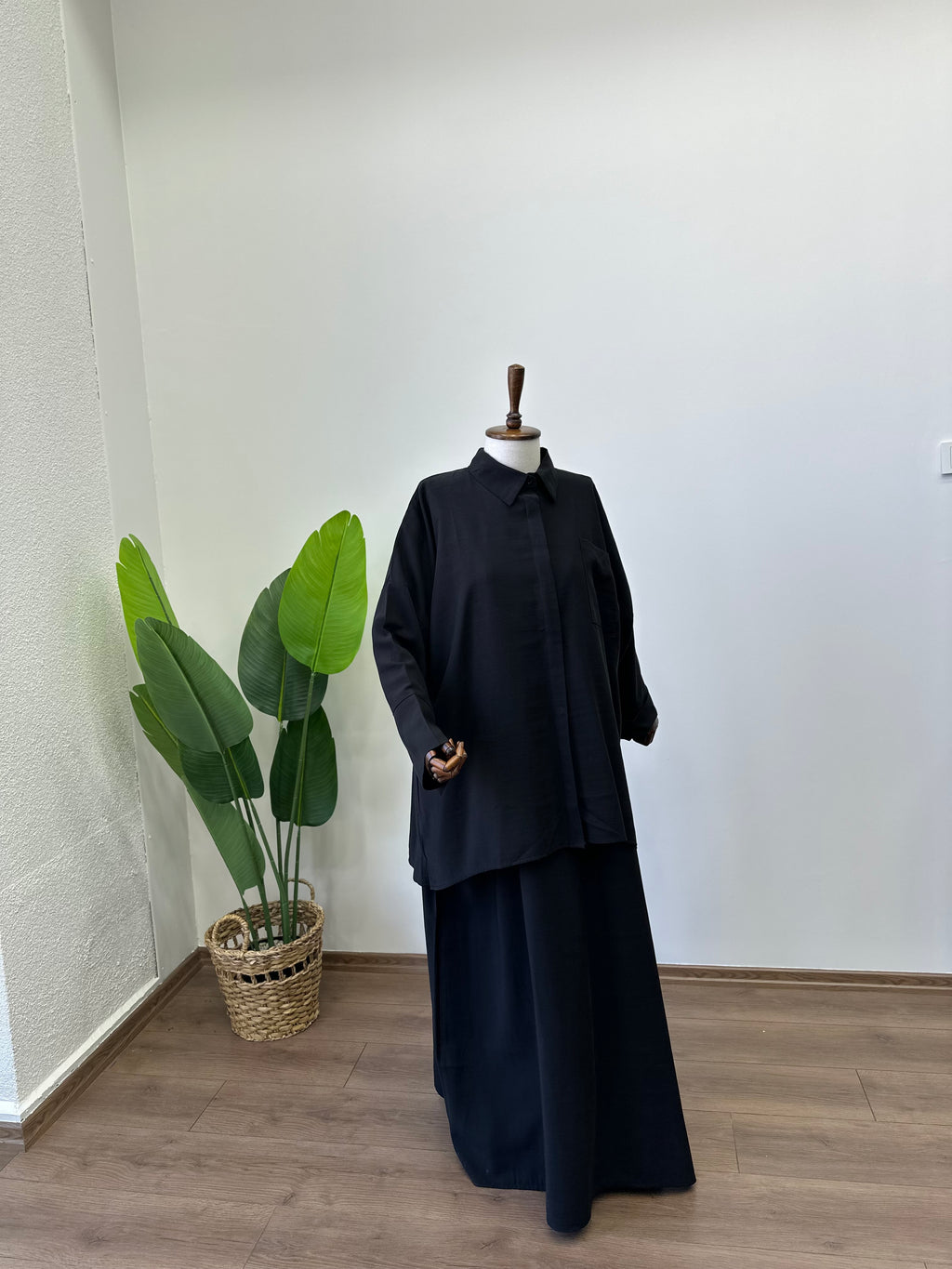 Hana elbise / Siyah