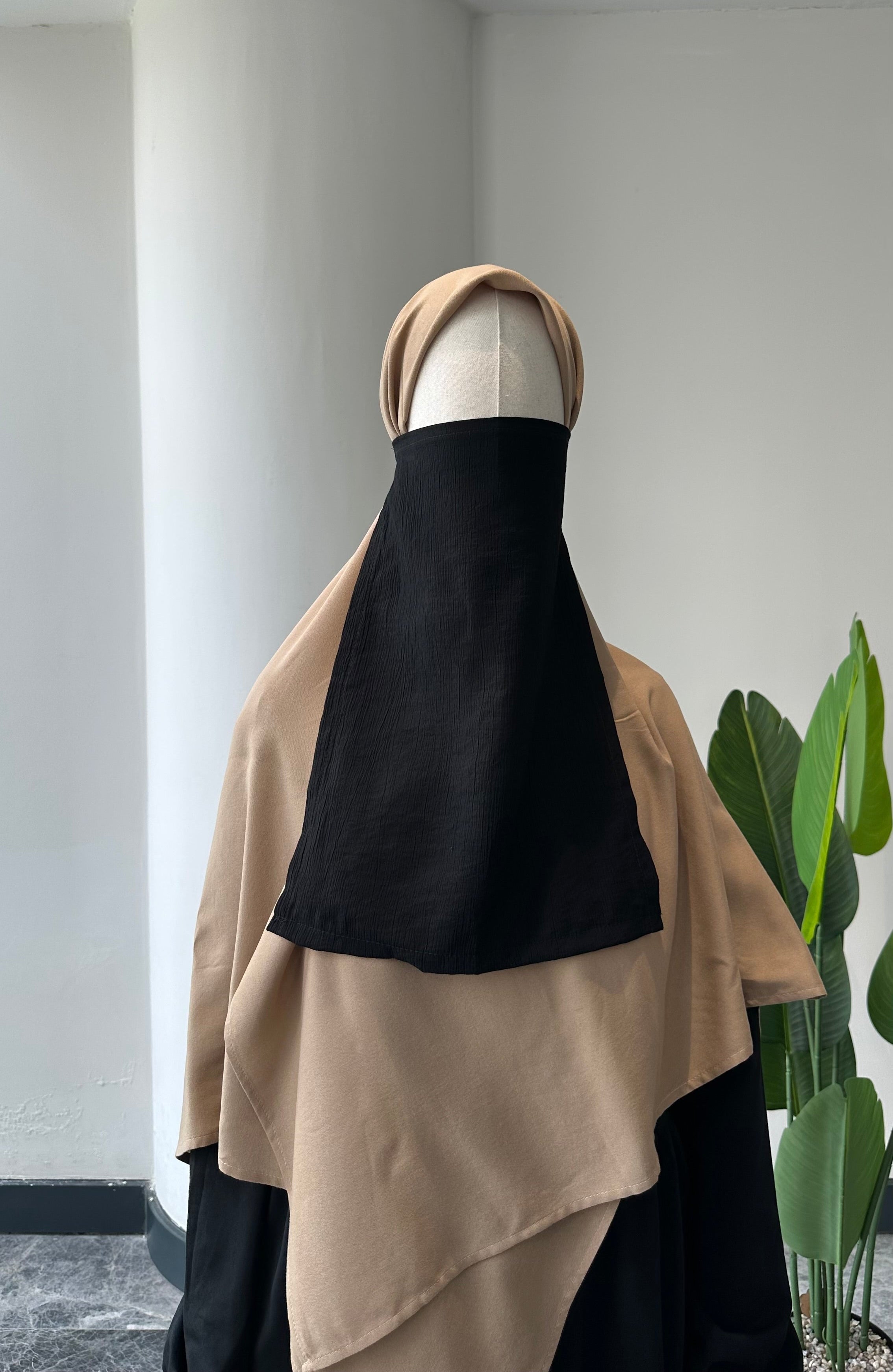 Premium Bürümcük/ İç Peçe - Siyah