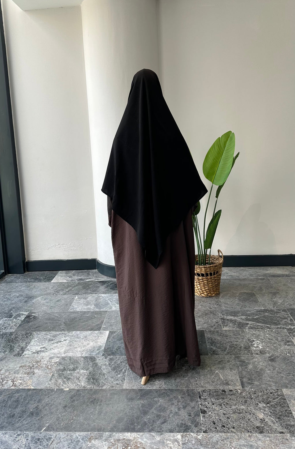 Tencel Kupra/ Eşarp - Siyah 120*120