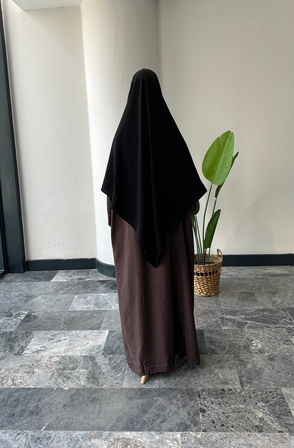 Tencel Kupra/ Eşarp - Siyah 120*120