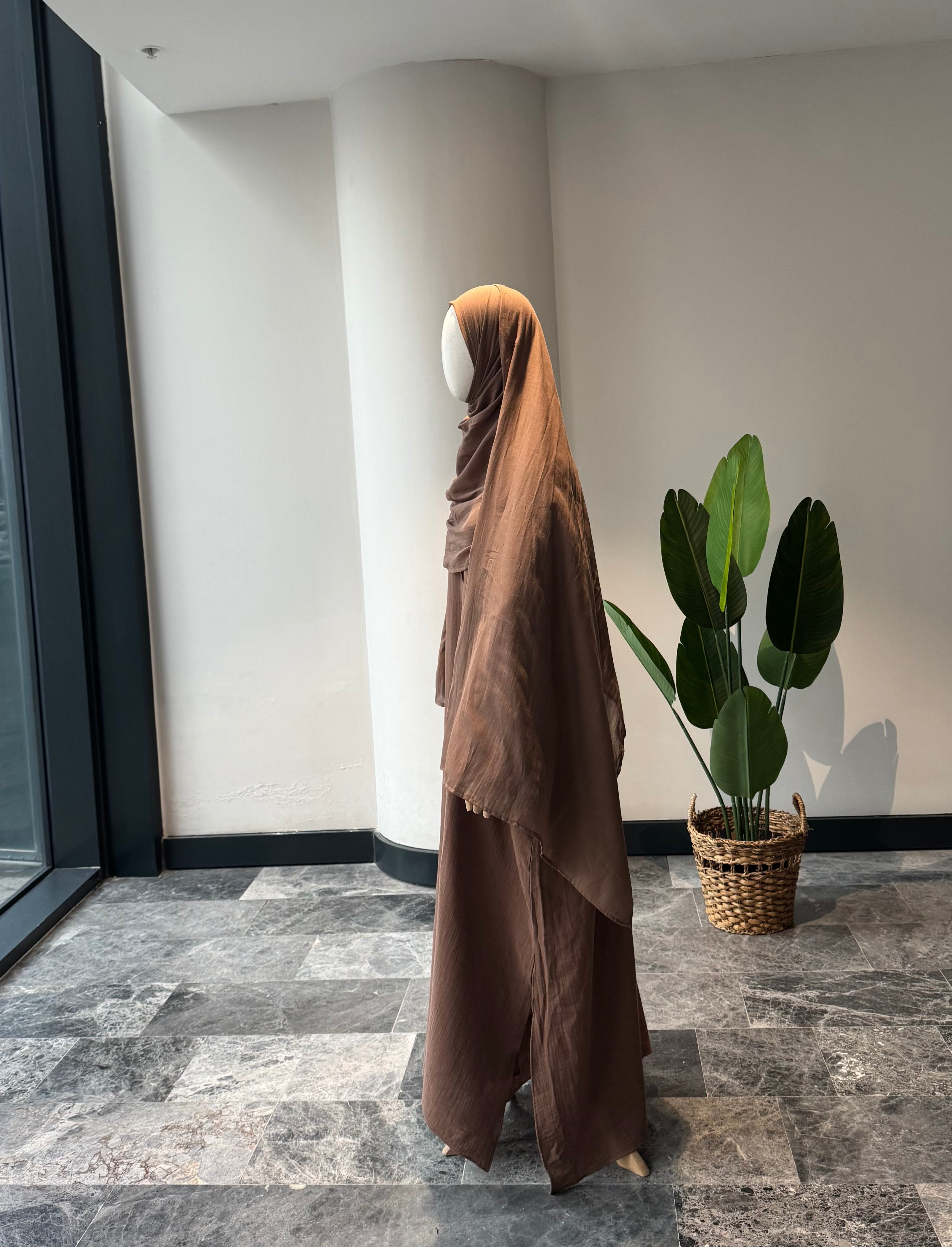 Mekka takım latte - şalvarlı | fermuarlı