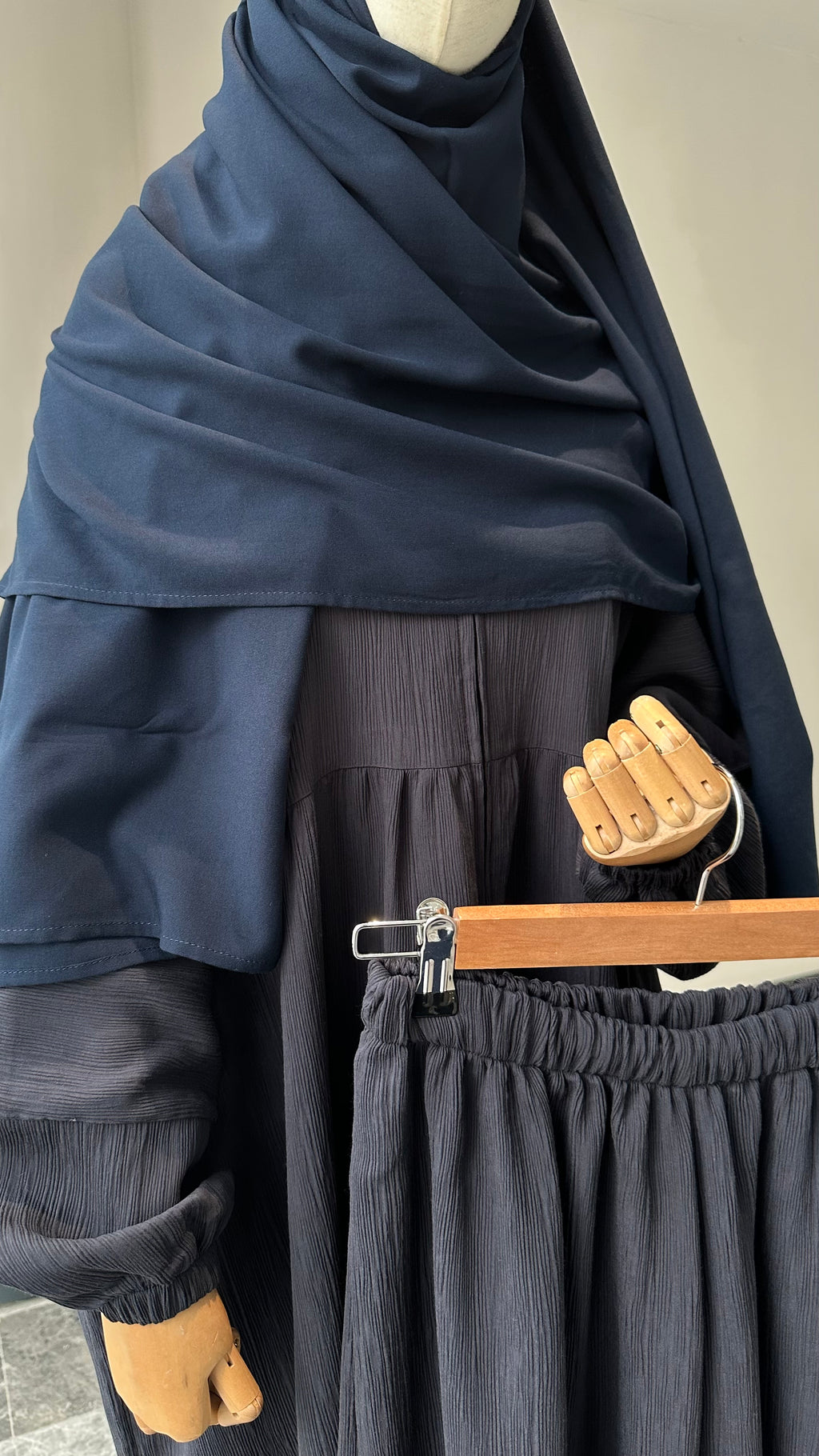 Robalı umre takımı lacivert - ferace | pantolon