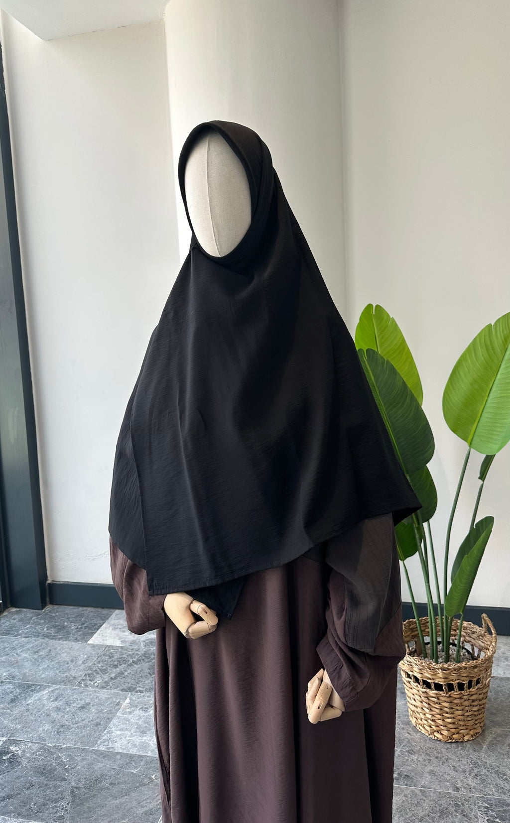 Tencel Kupra/ Eşarp - Siyah|130*130