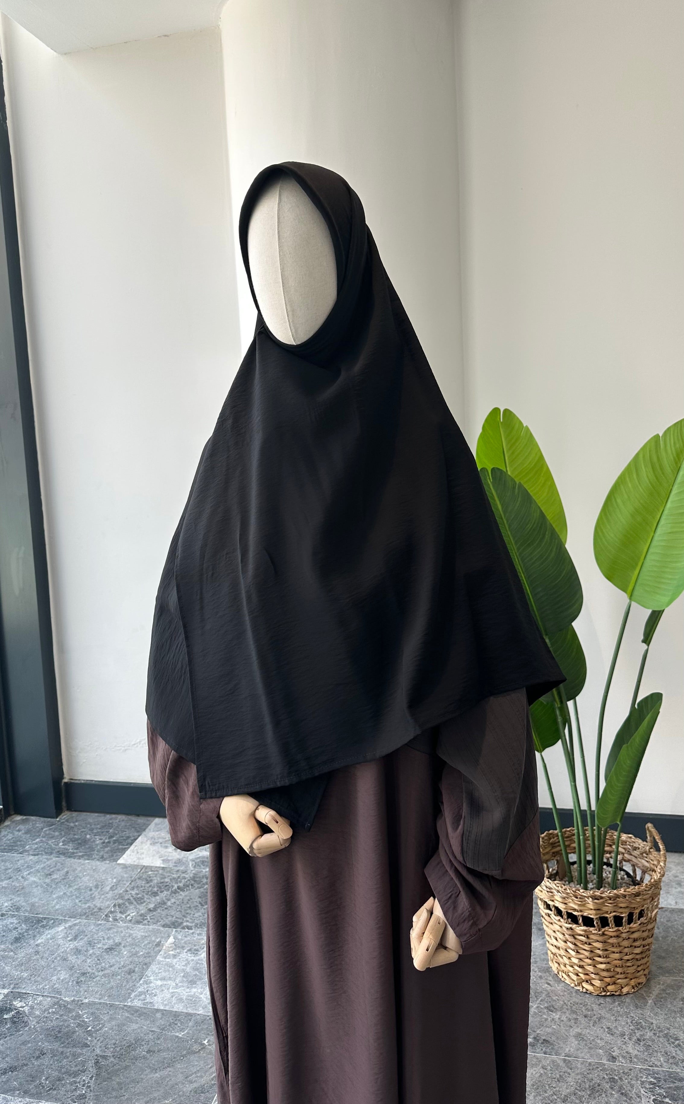 Tencel Kupra/ Eşarp - Siyah|130*130