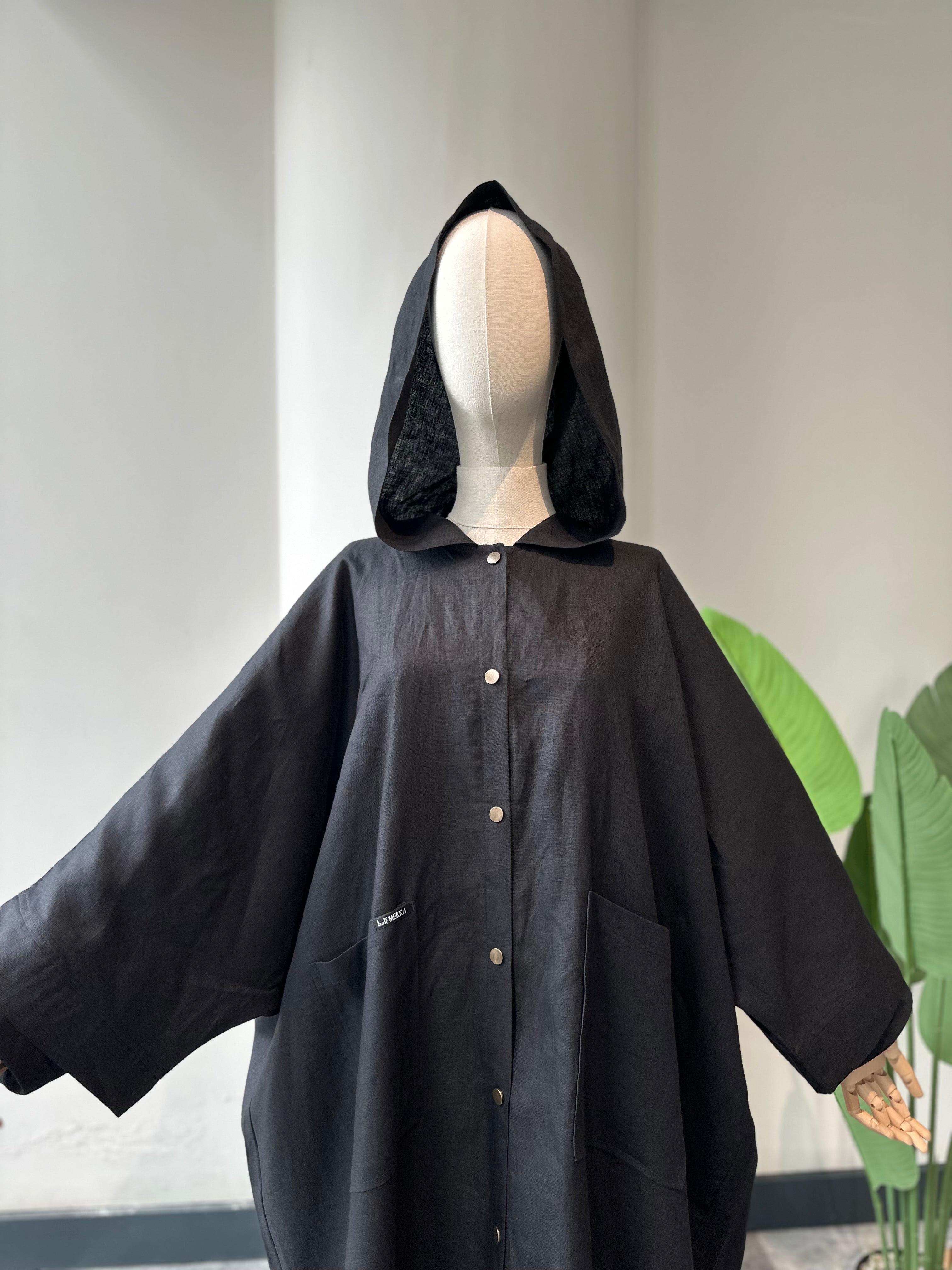 Premıum Keten panço-çıtlı