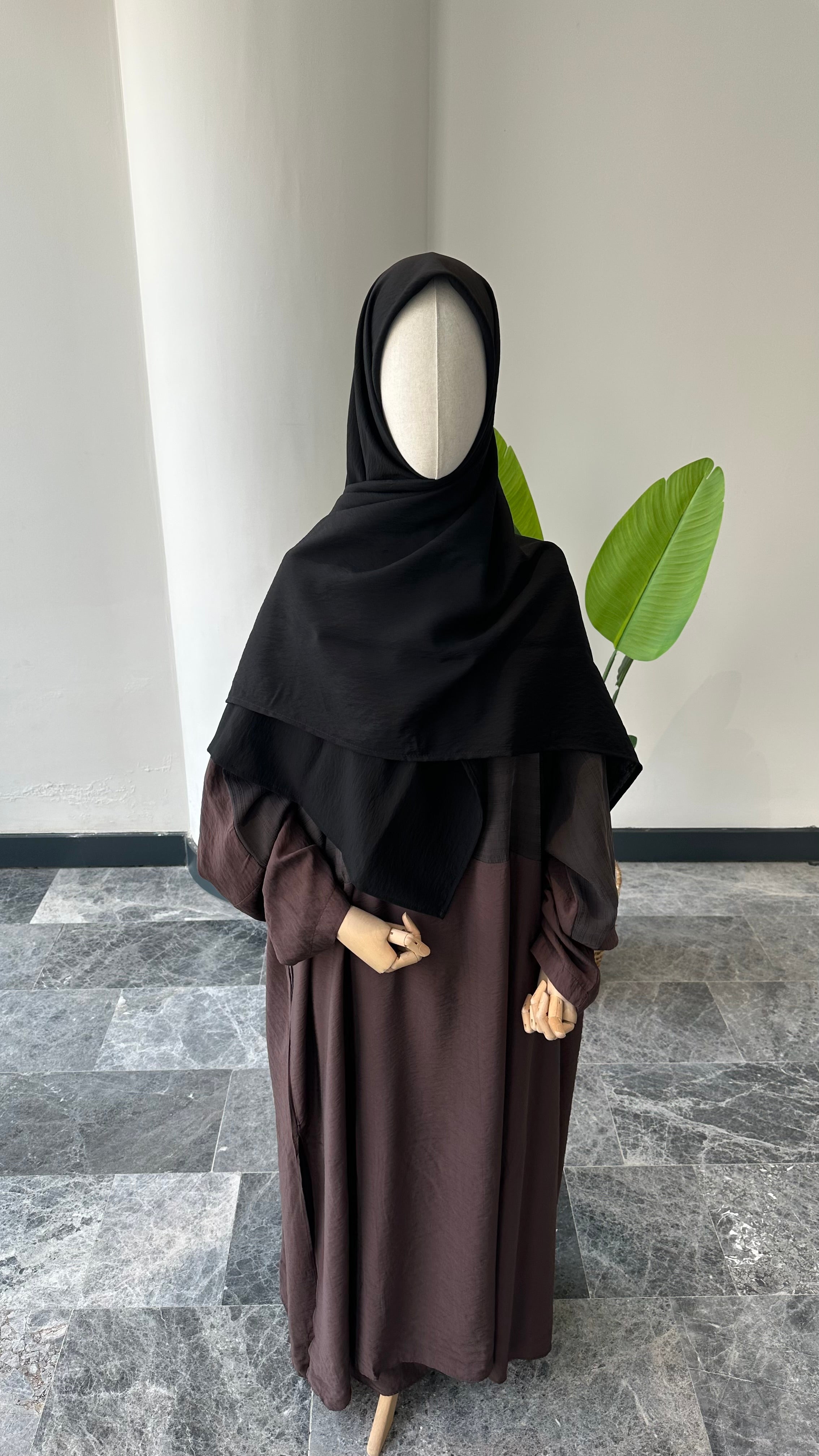 Tencel Kupra/ Eşarp - Siyah|110*110