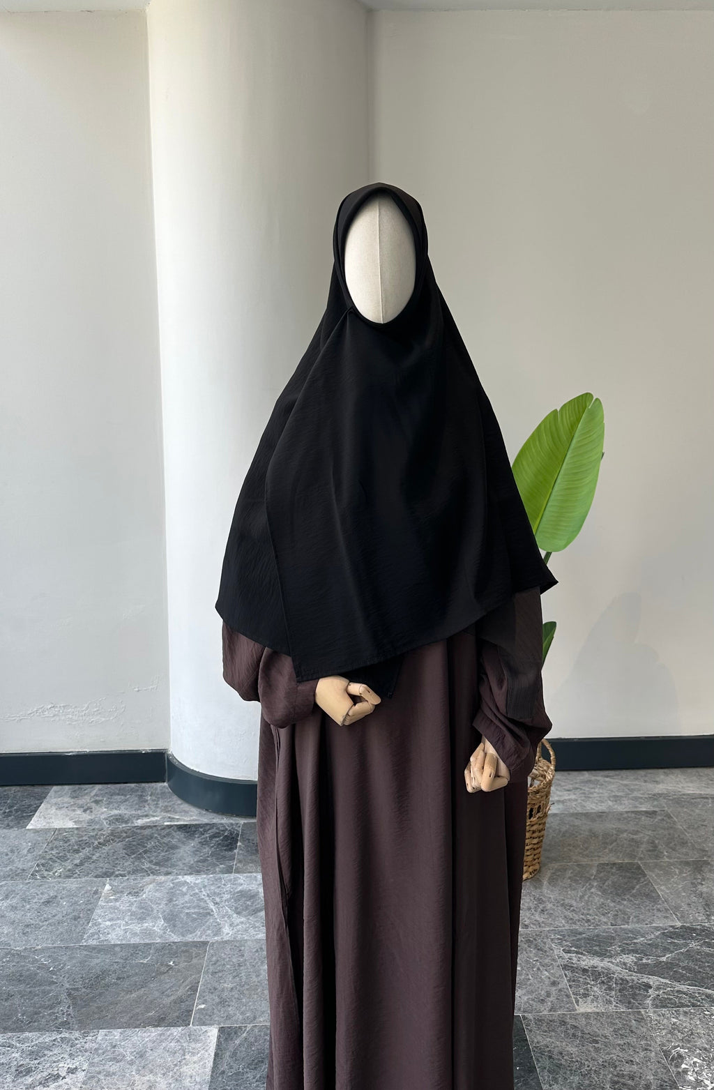 Tencel Kupra/ Eşarp - Siyah|130*130