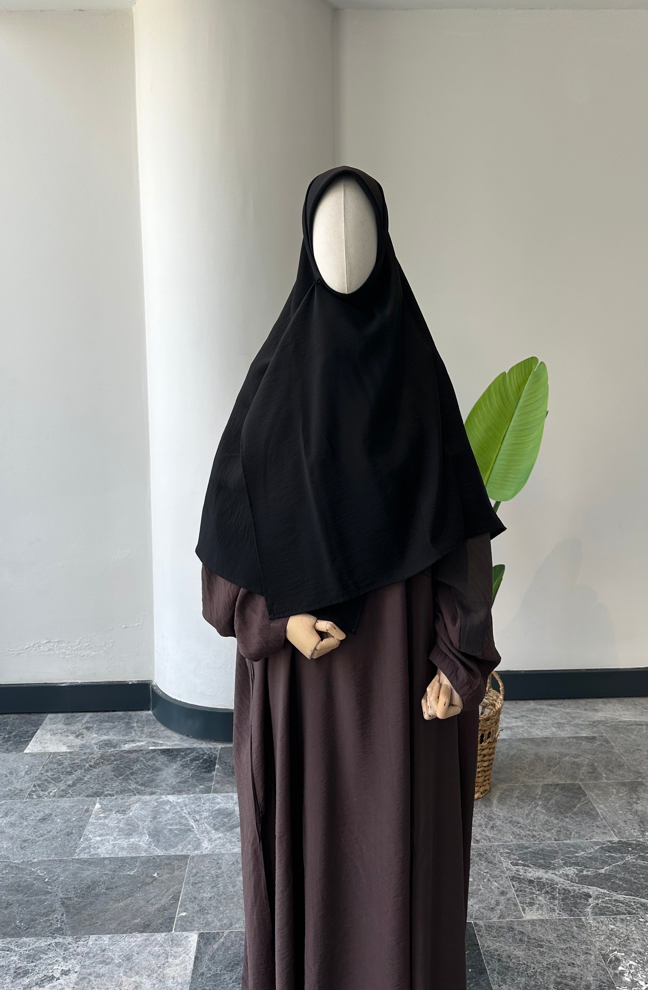 Tencel Kupra/ Eşarp - Siyah|130*130