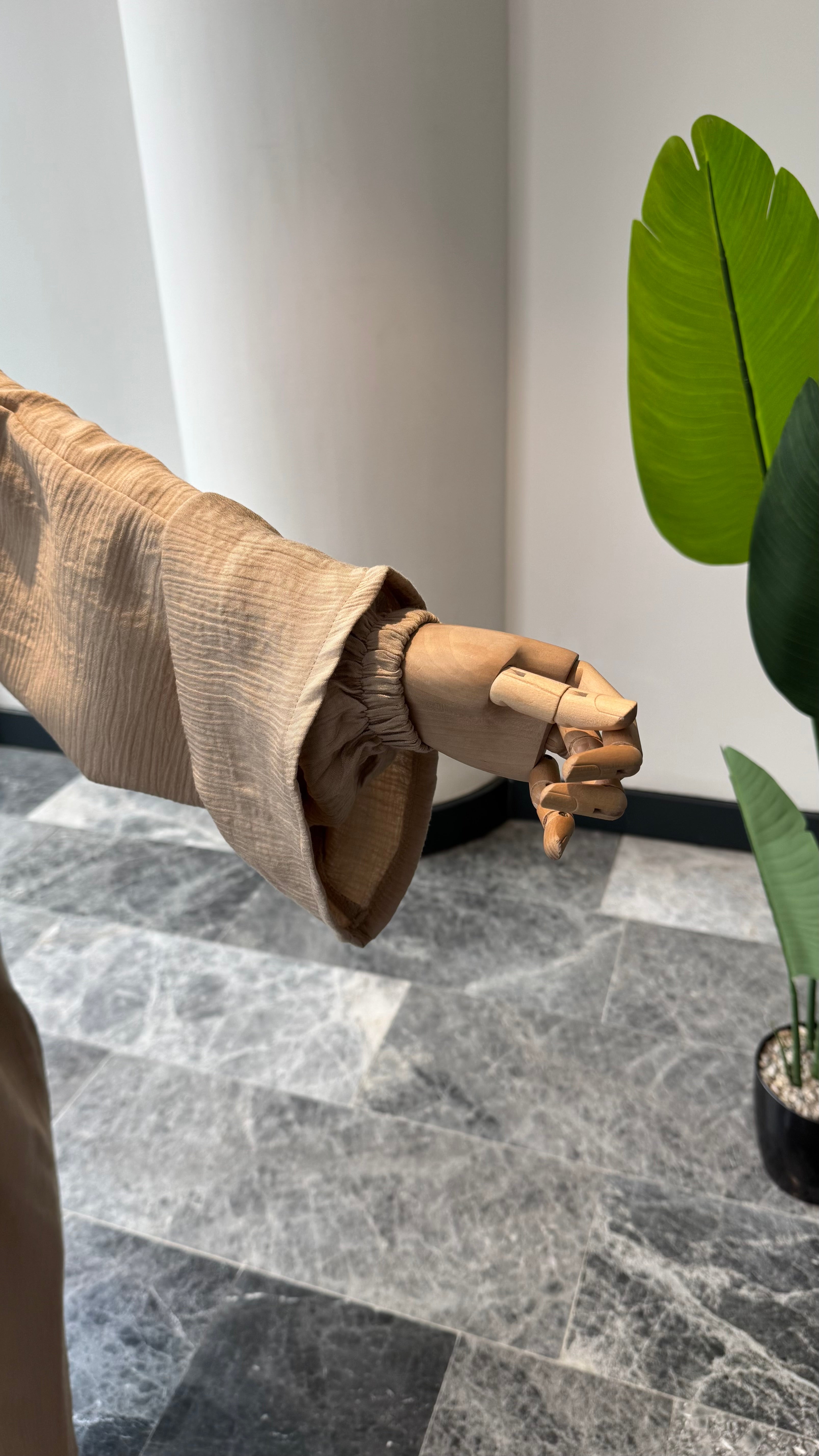 Kum beji -Robalı umre takımı  - ferace | pantolon