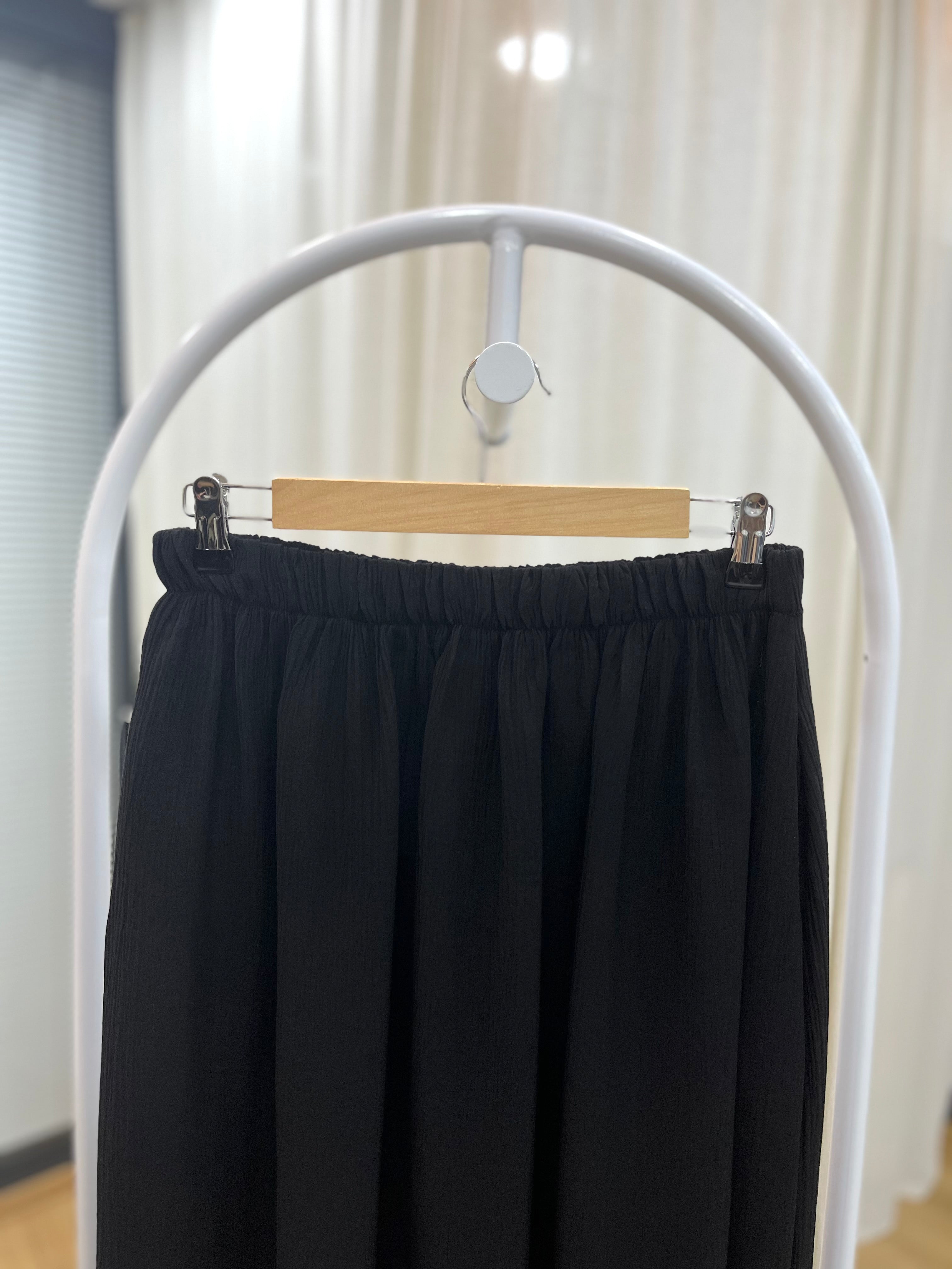 Bürümcük etek -siyah