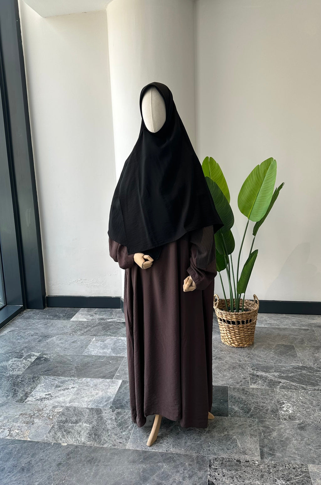 Tencel Kupra/ Eşarp - Siyah|130*130