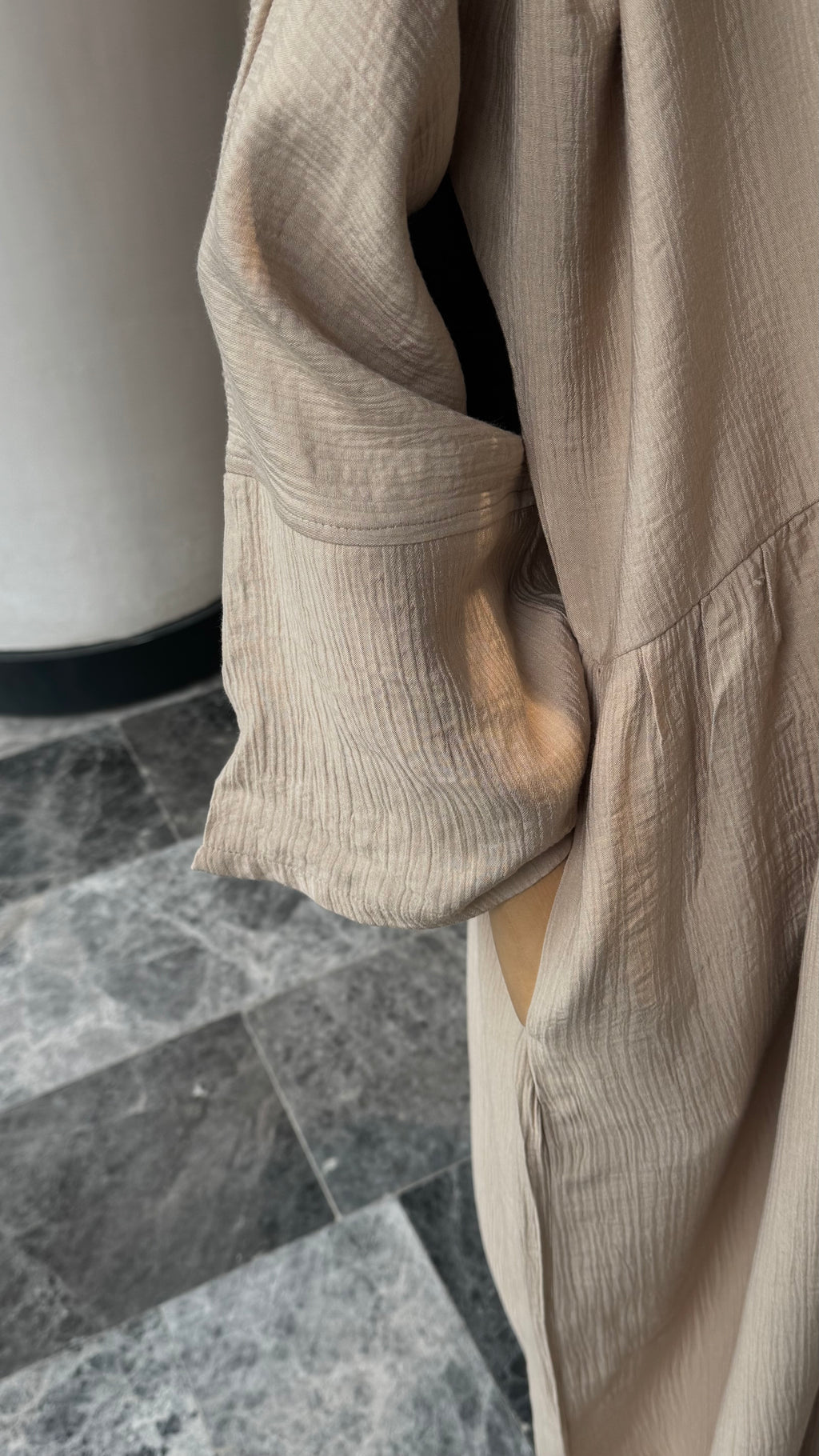 Kum beji -Robalı umre takımı  - ferace | pantolon