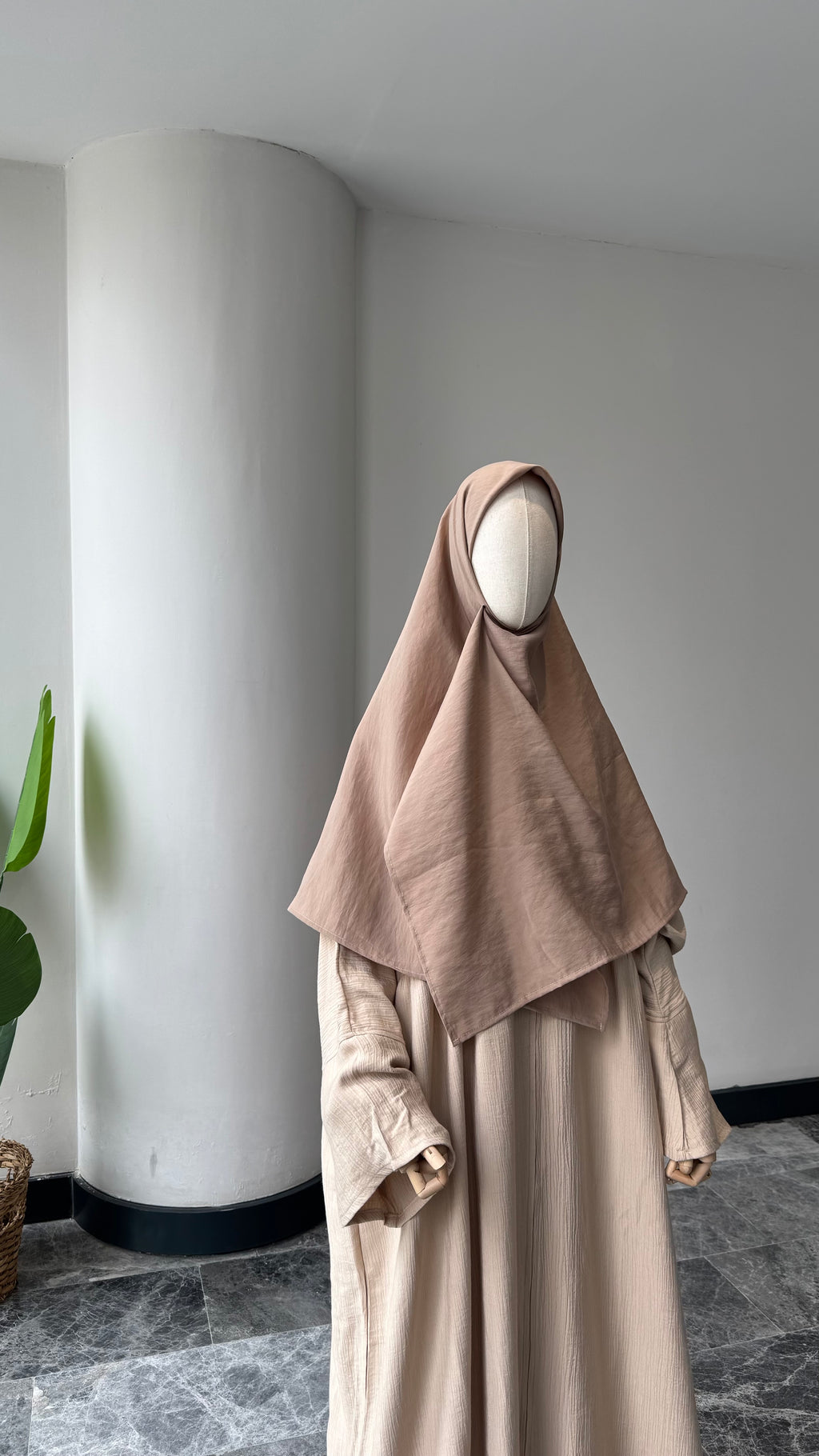 Tencel Kupra/ Eşarp - Latte 120*120