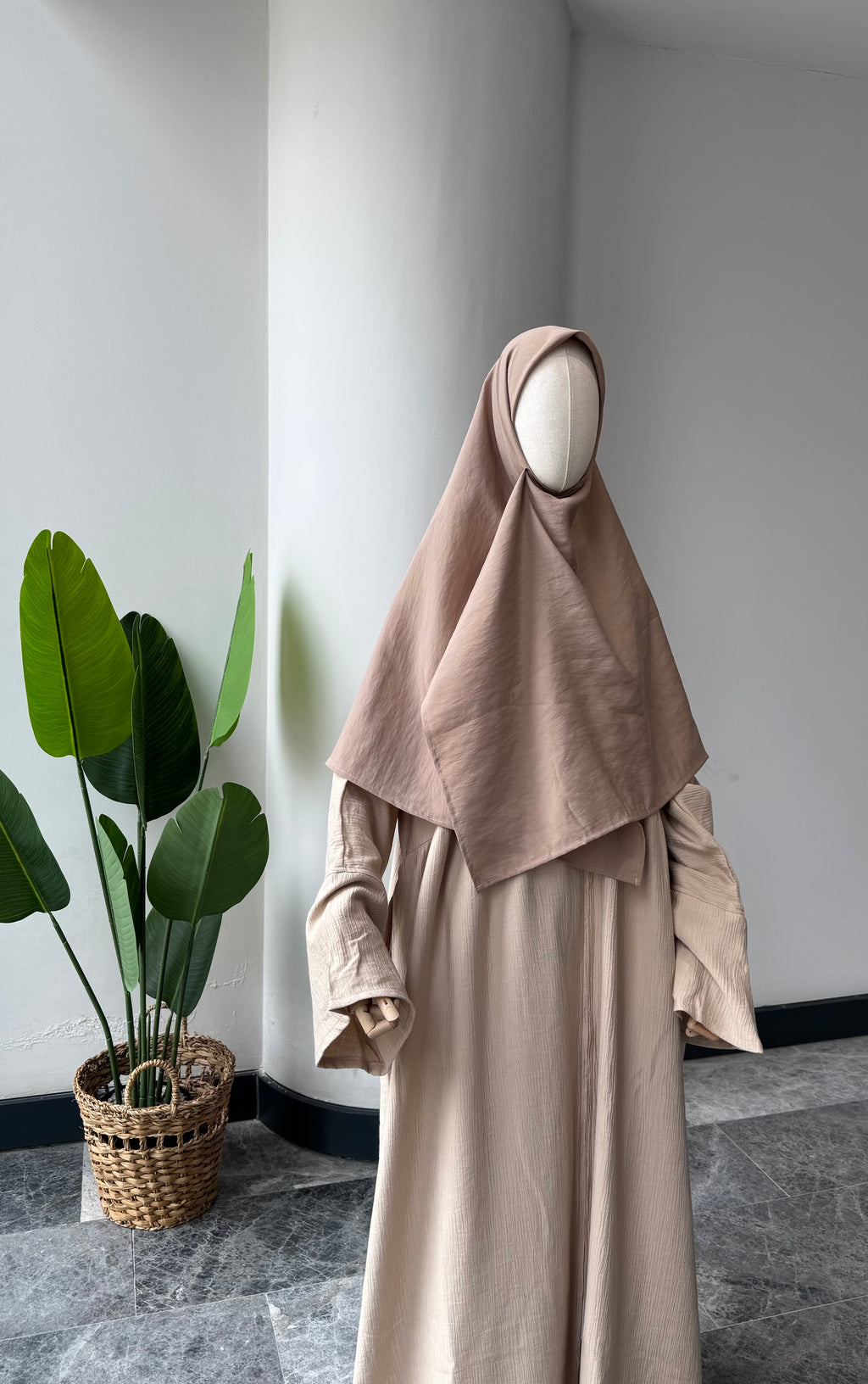 Tencel Kupra/ Eşarp - Latte 120*120