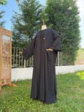 Hüma abaya - siyah