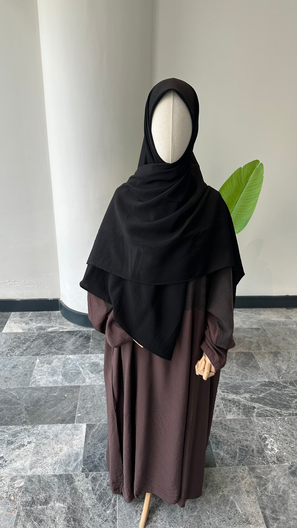 Tencel Kupra/ Eşarp - Siyah 120*120