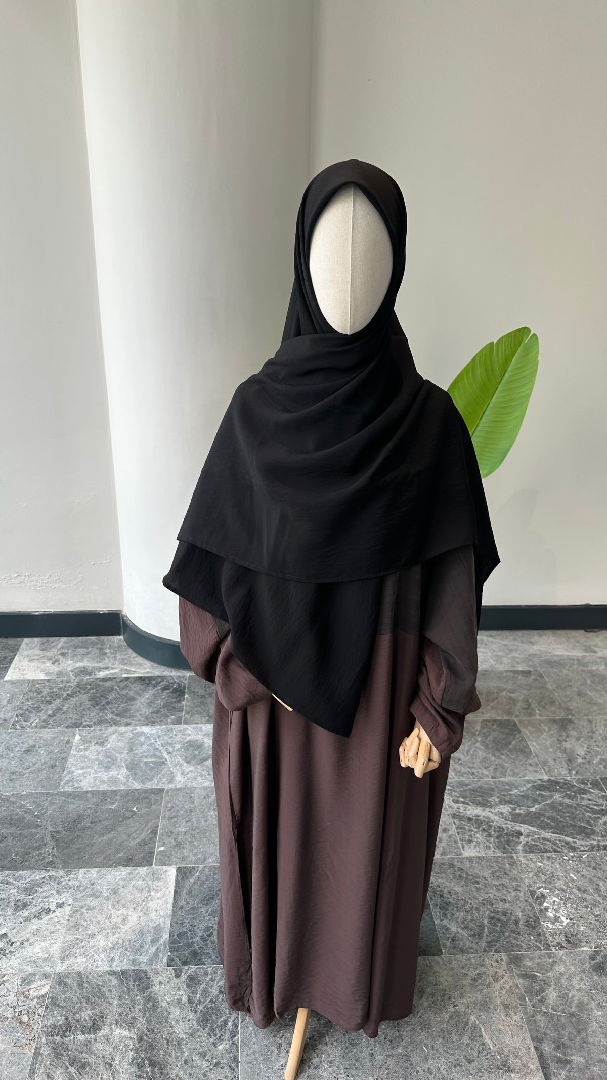 Tencel Kupra/ Eşarp - Siyah 120*120