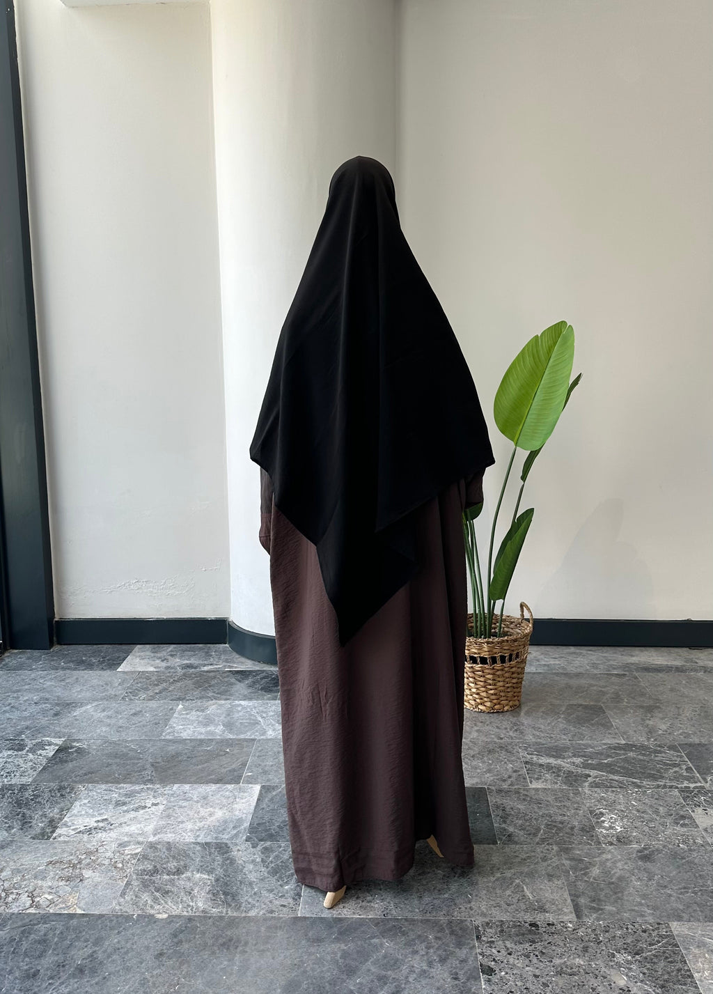Tencel Kupra/ Eşarp - Siyah|130*130