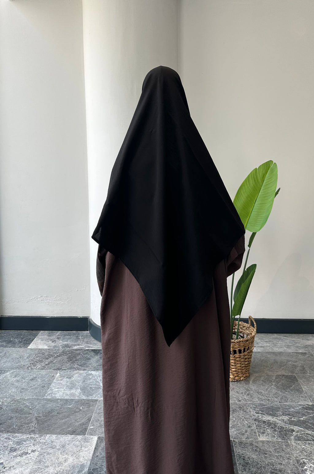Tencel Kupra/ Eşarp - Siyah|110*110