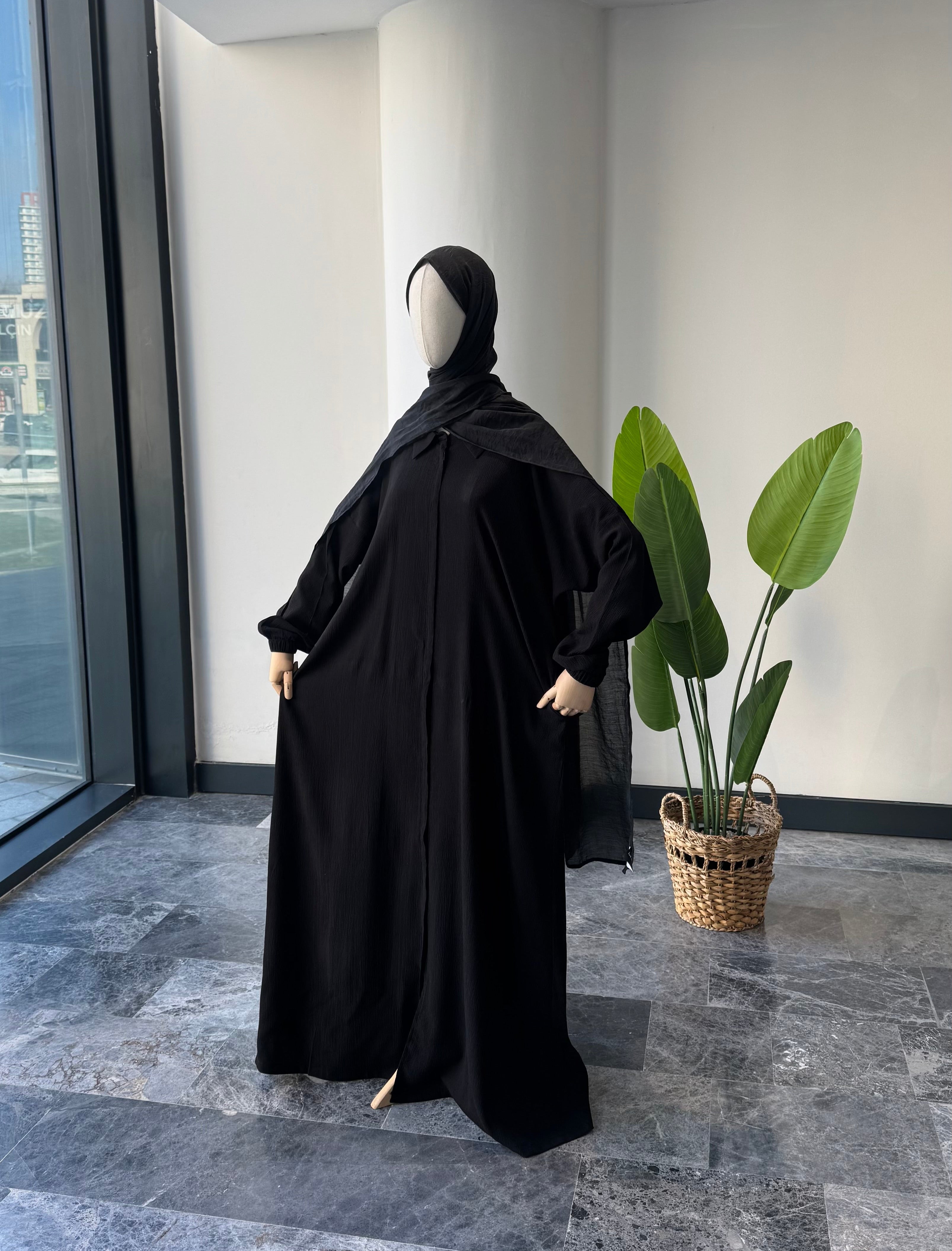 Bürümcük A pile / Ferace - Gömlek yaka