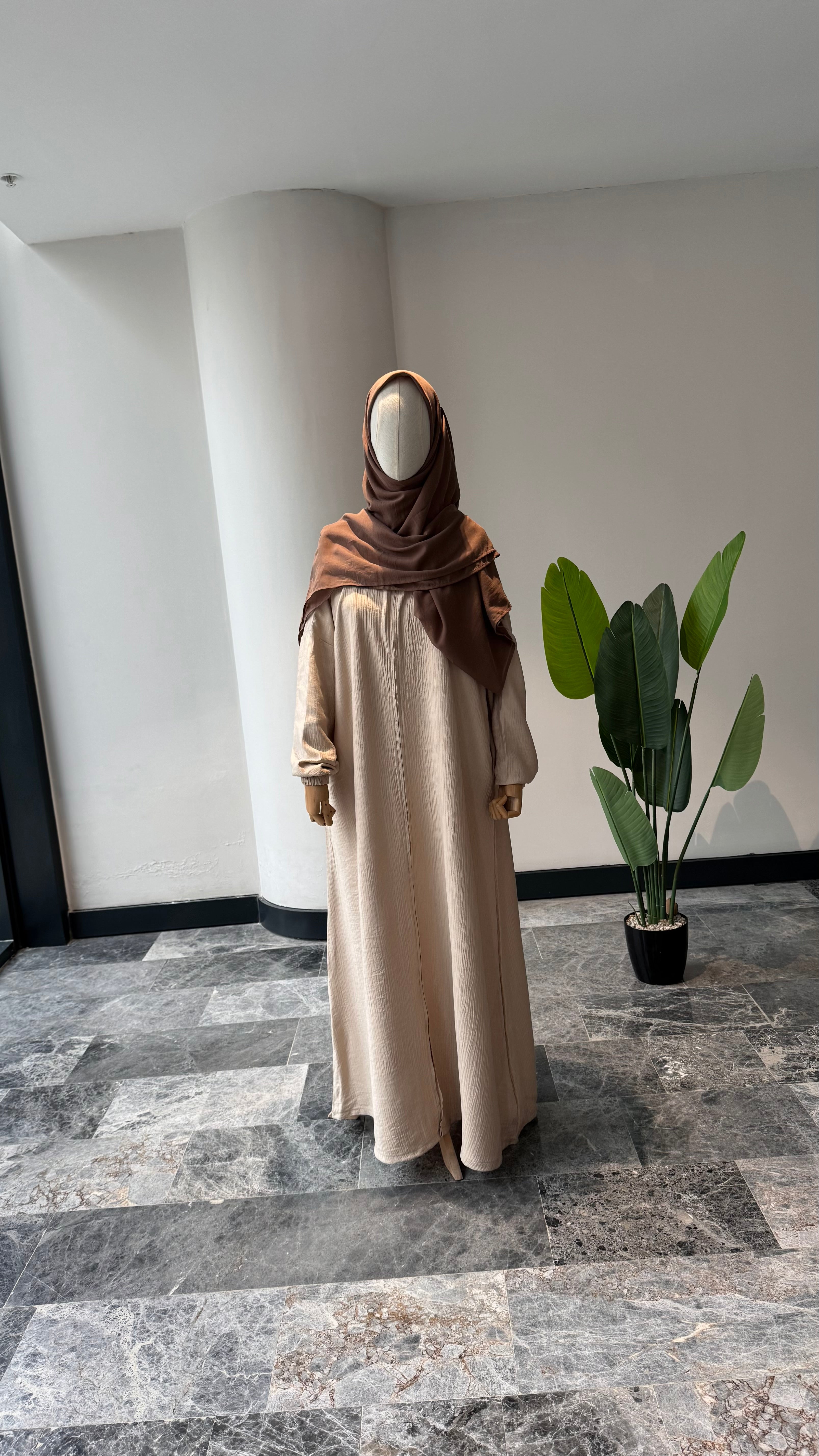 Kum beji-Robasız  umre takımı- ferace | pantolon