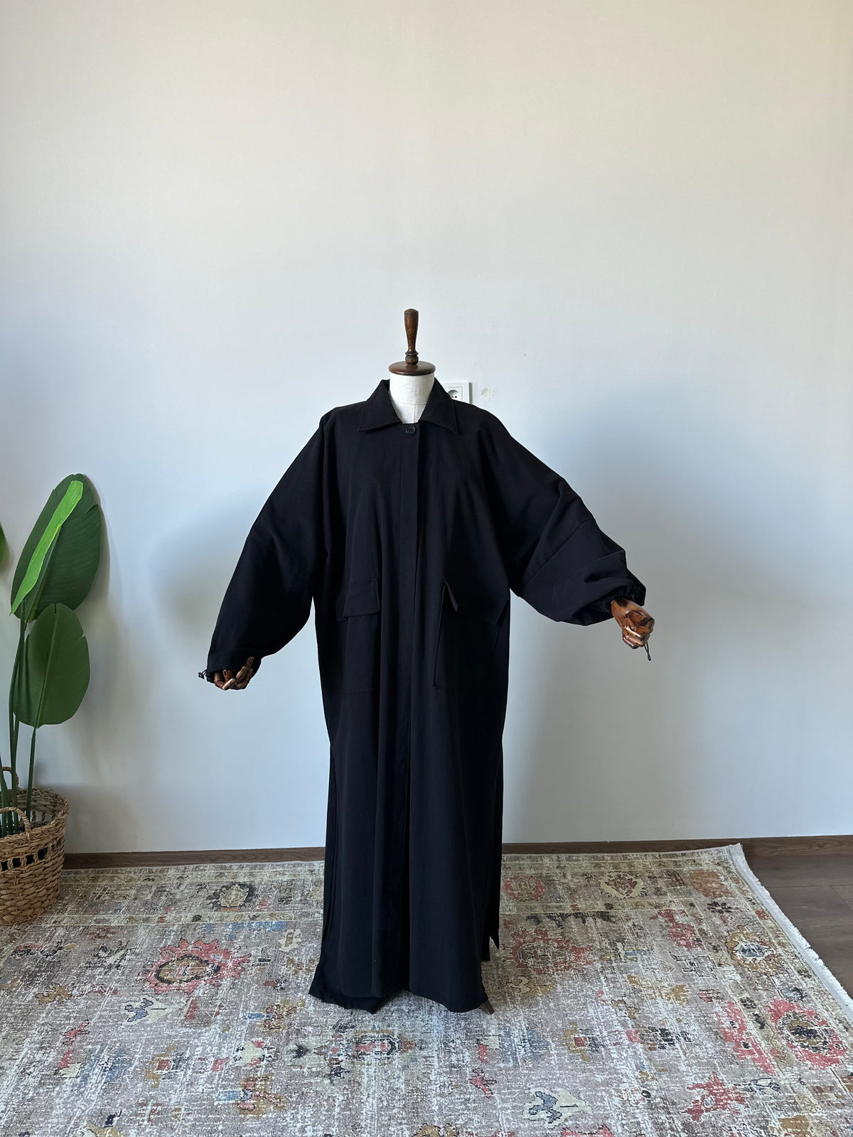 Pamuk Gabardin/ Ferpa-Siyah
