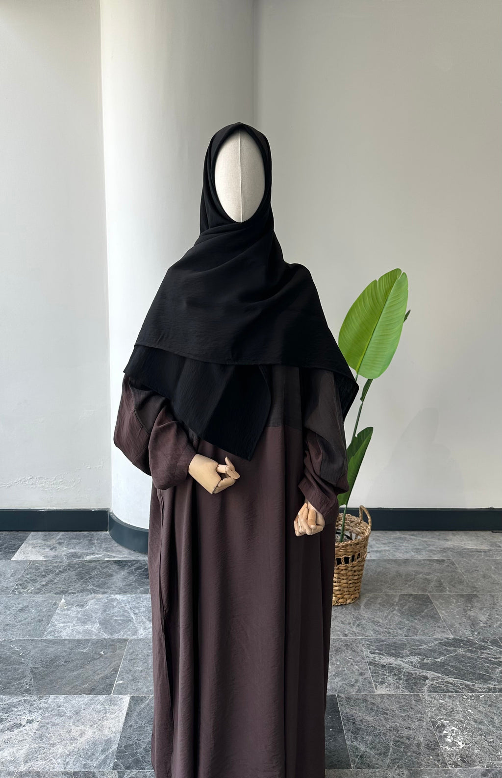 Tencel Kupra/ Eşarp - Siyah|110*110